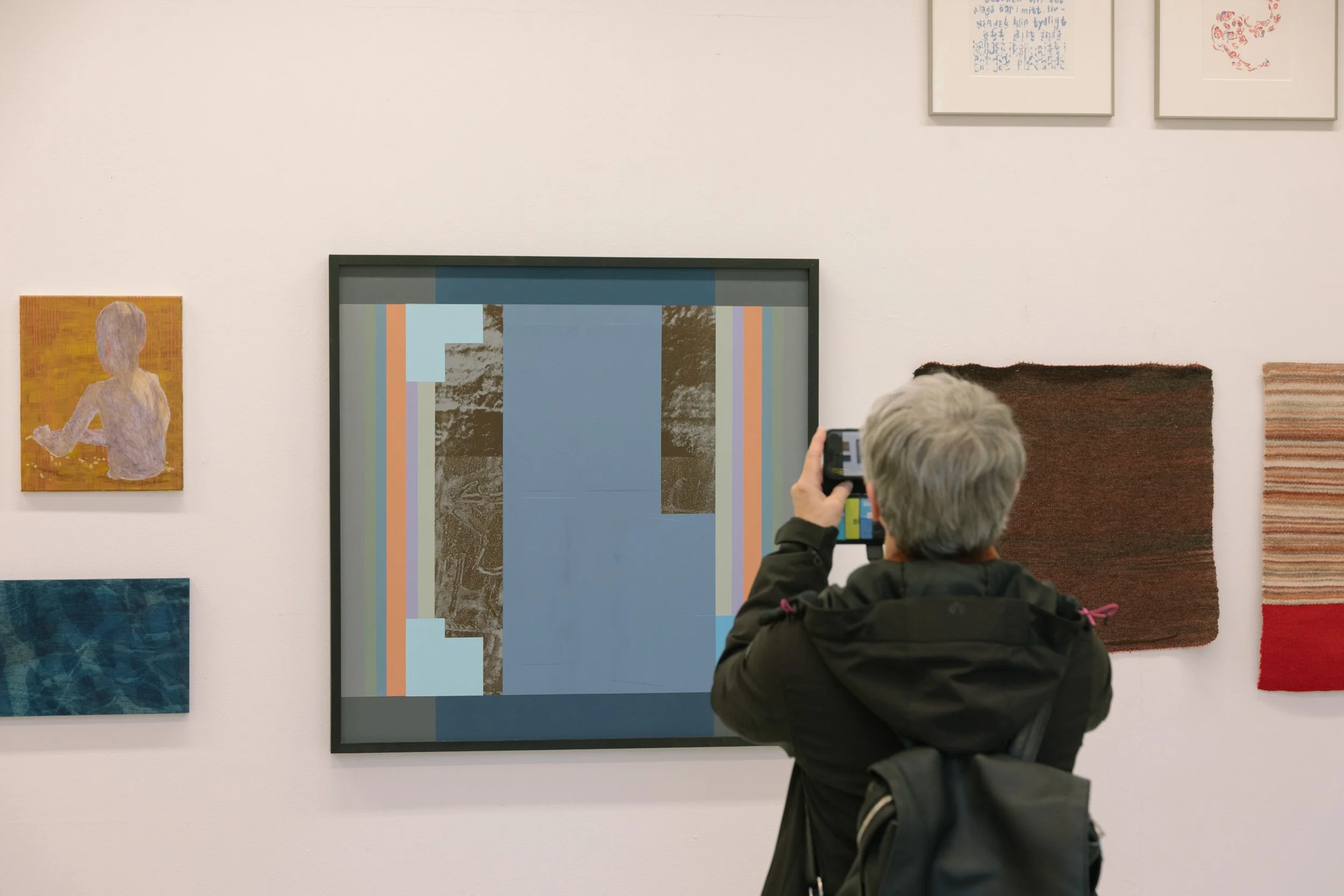 Publikum i kunstneratelier under Trondheim Open