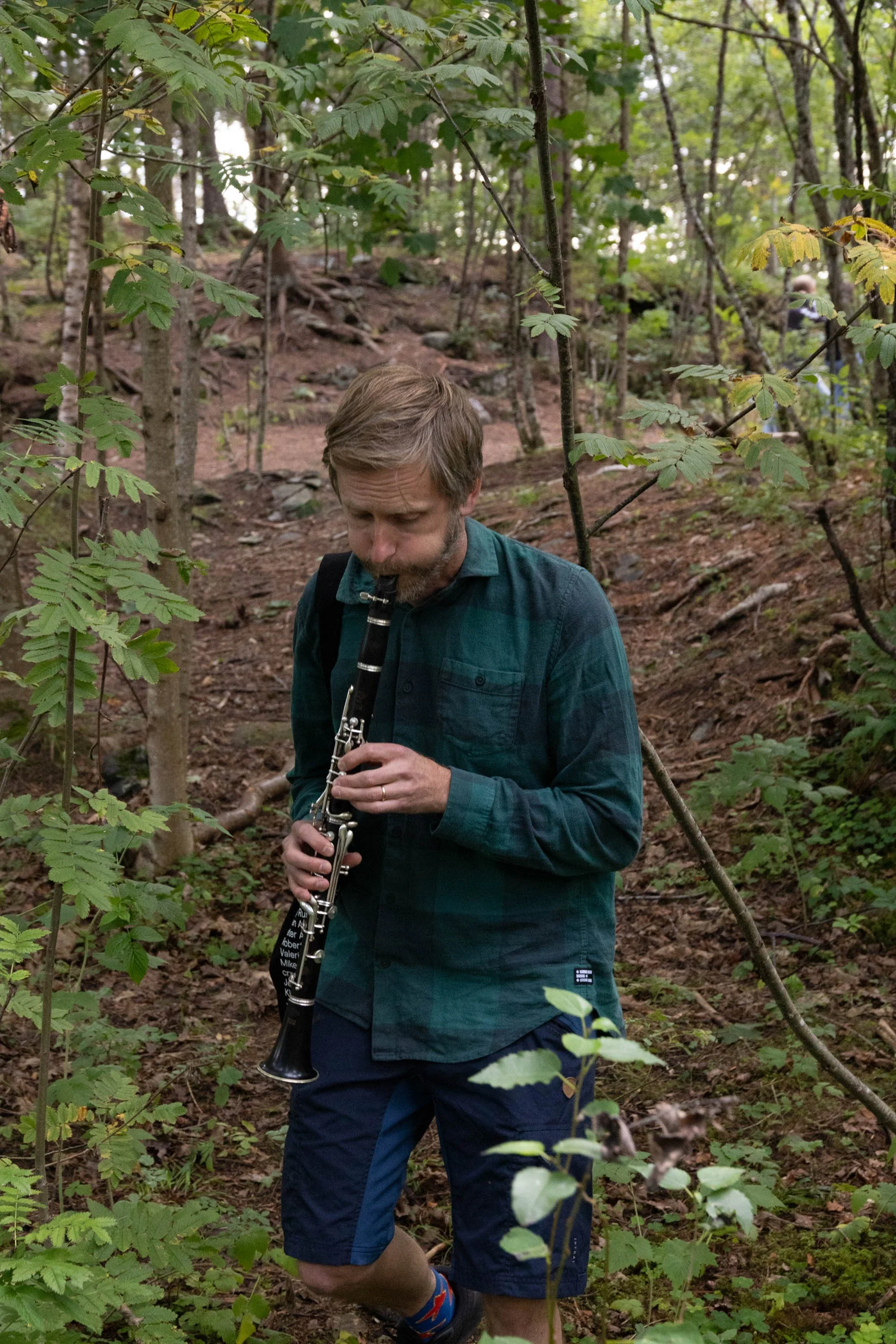 Dokumentasjon av kunstarrangement under Kunstfest Rotvoll – foto: Lili Zaneta