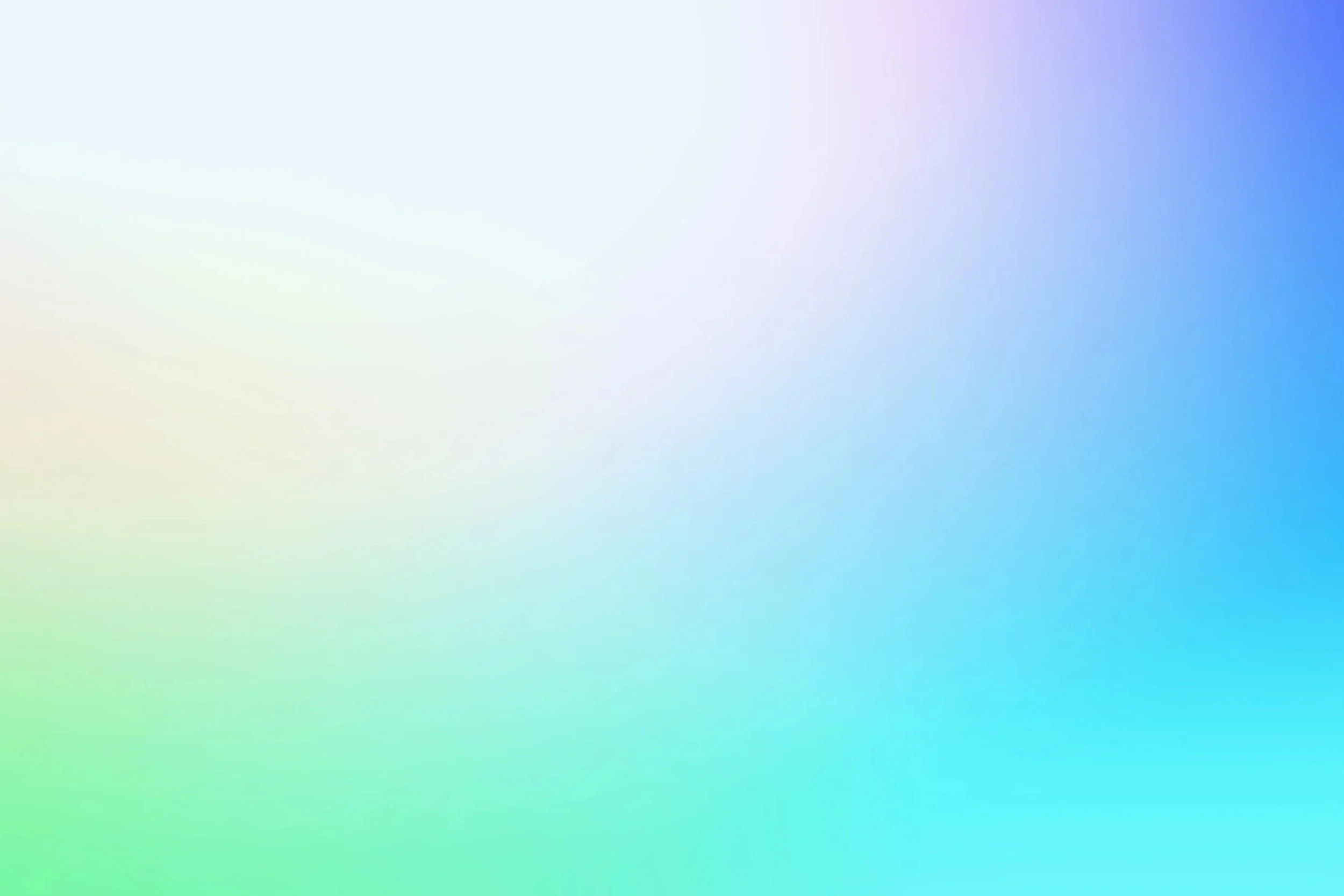 Abstrakter Hintergrund mit weichen Farbverläufen in Pastelltönen wie Blau, Lila, Grün und Rosa.