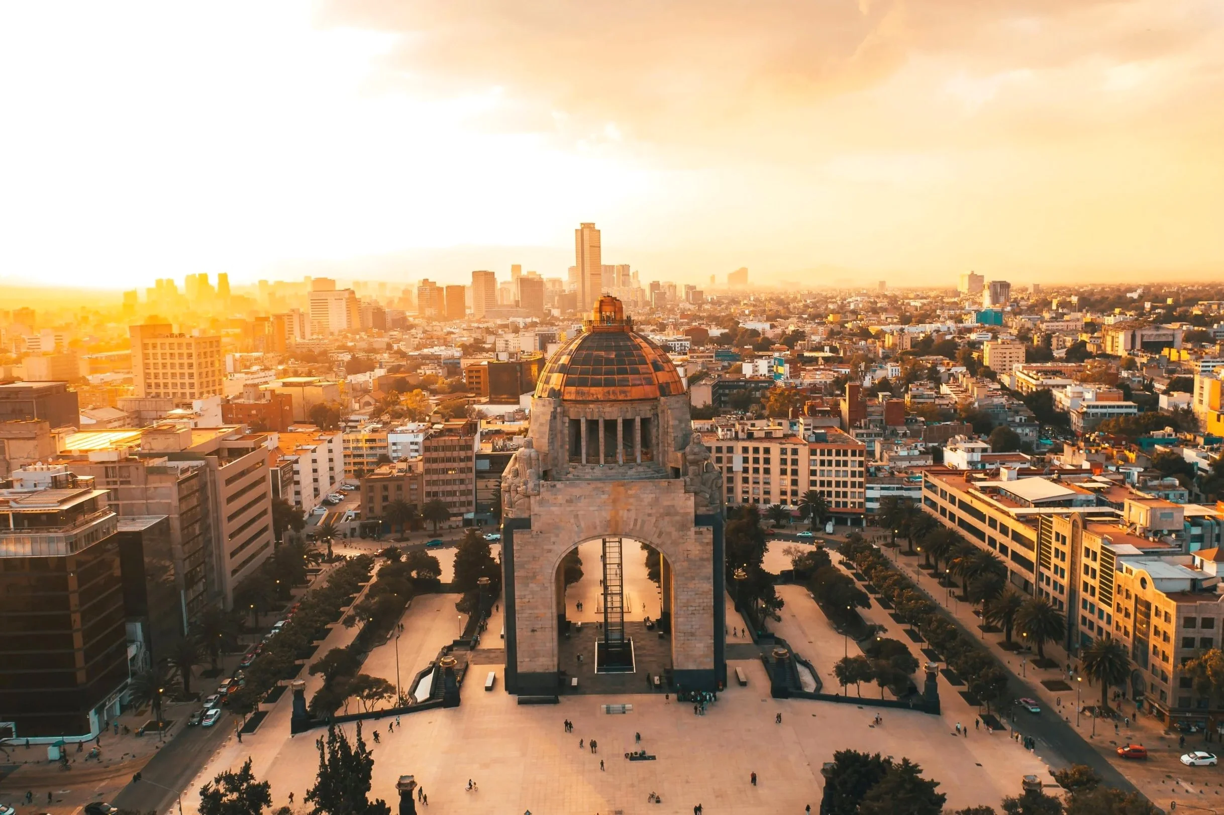 Mexico City sunrise