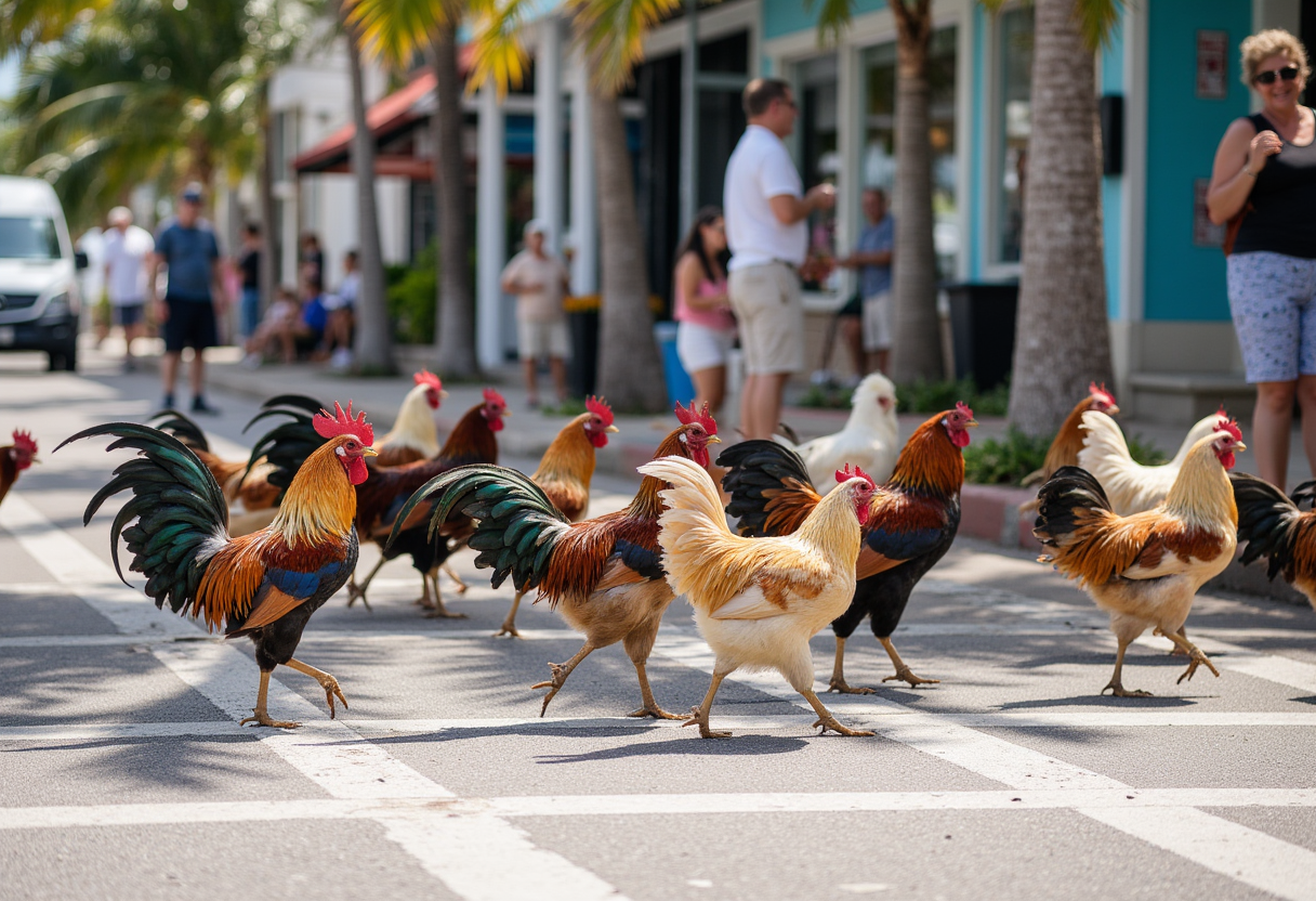 How Chickens Took Over Key West Without Firing a Single Shot