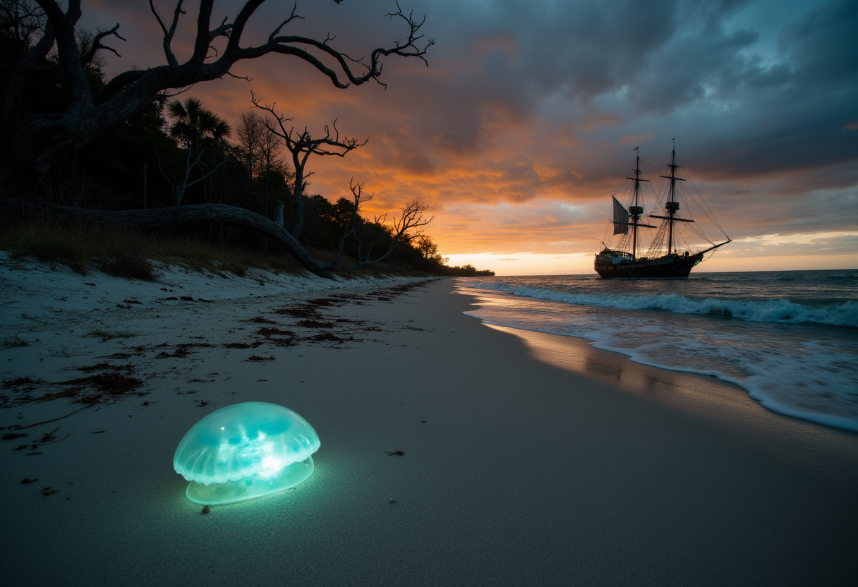 The Haunted Hammock of Captain Sandspur Sam