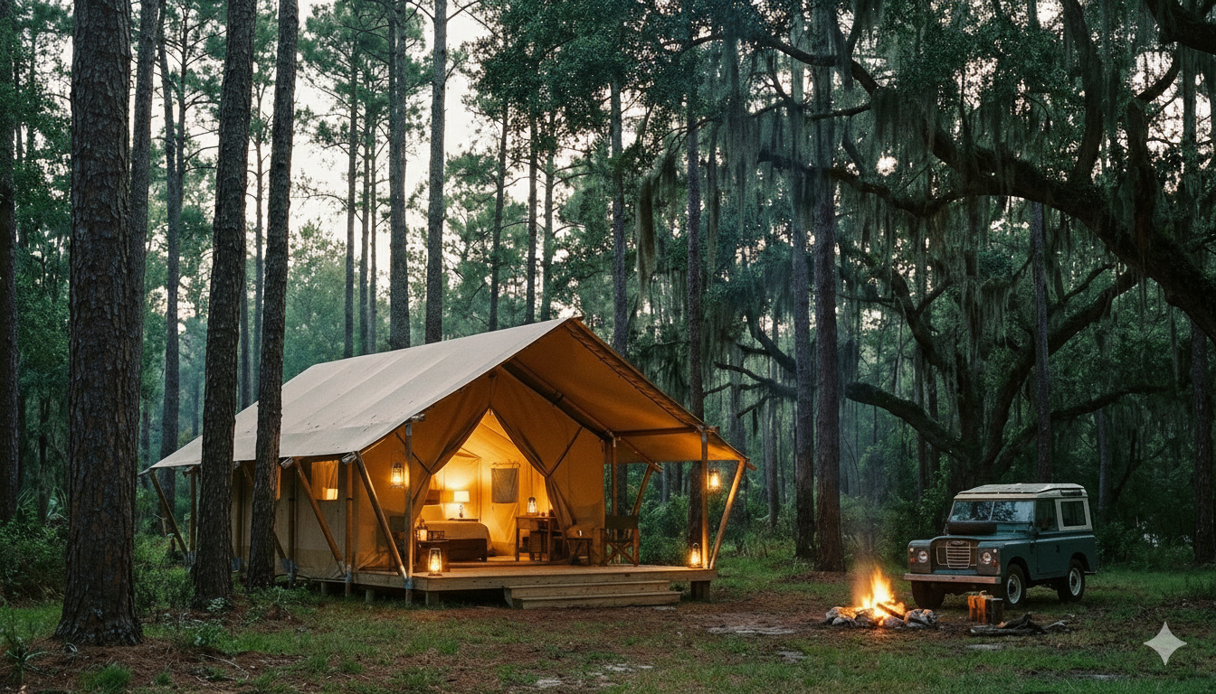 Why Glamping Is the New Old Florida Escape