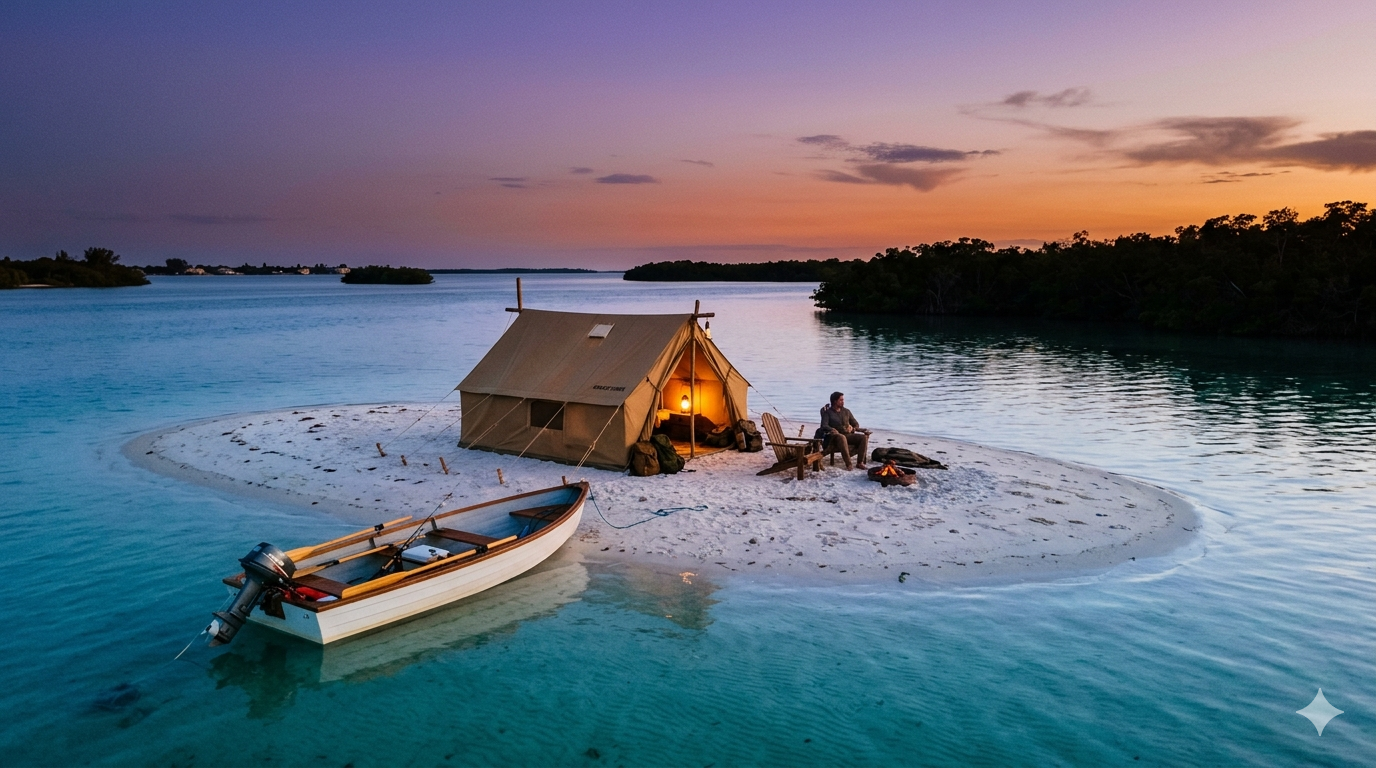   Kings and Queens of the Fifty-Yard Kingdom: The Magic of Spoil Island Camping