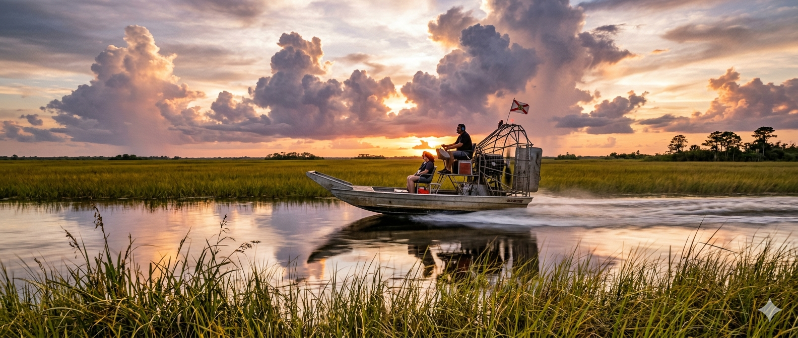 Lost in the Sawgrass: The Poetry of the Airboat