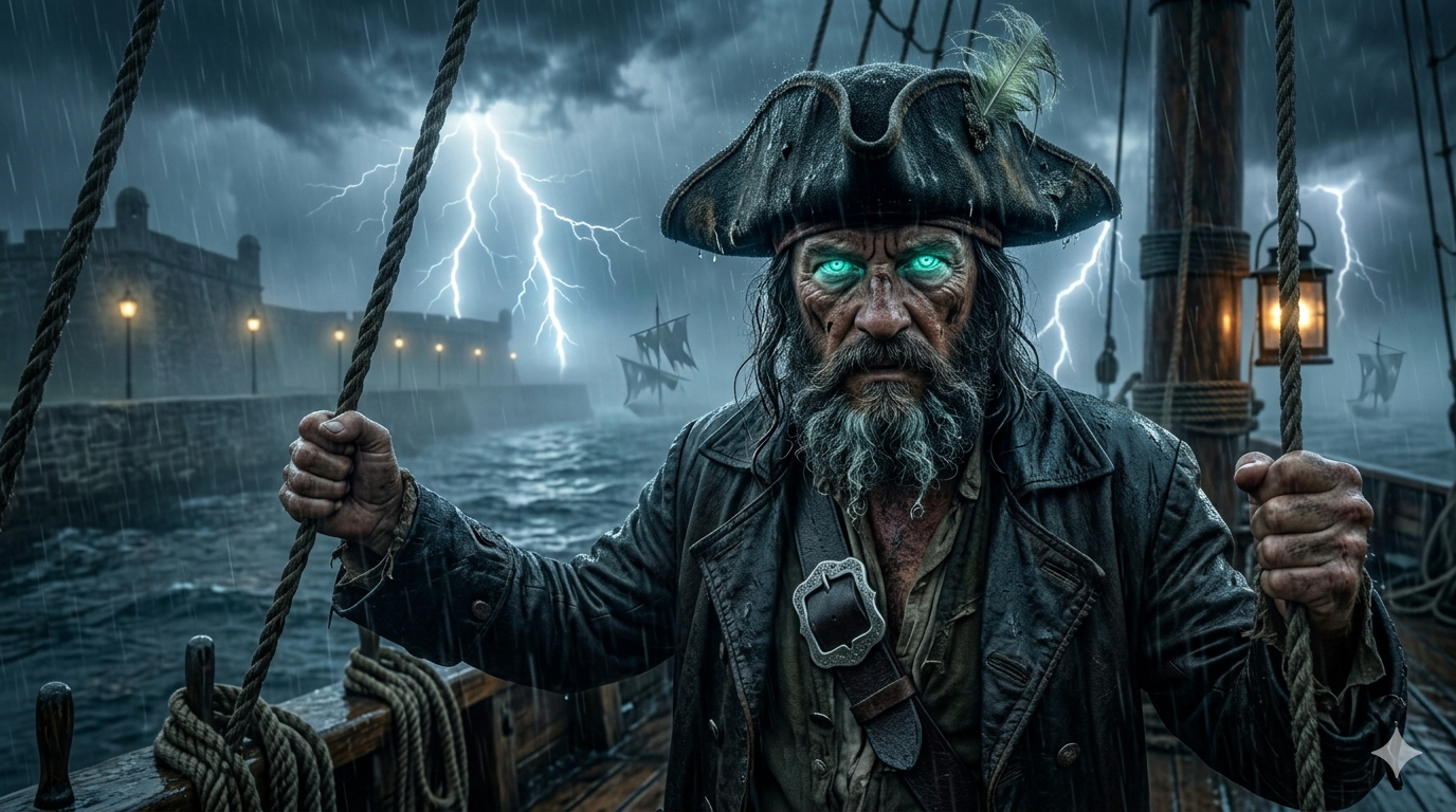 The Ghostly Galleon of St. Augustine: Florida’s Most Haunting Pirate Legend