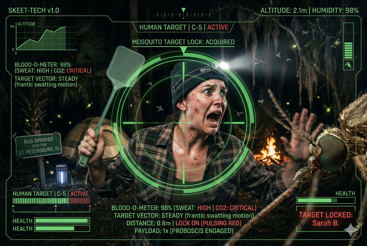 The Great Florida Air Raid: Mosquitoes, Myths, and Citronella Dreams