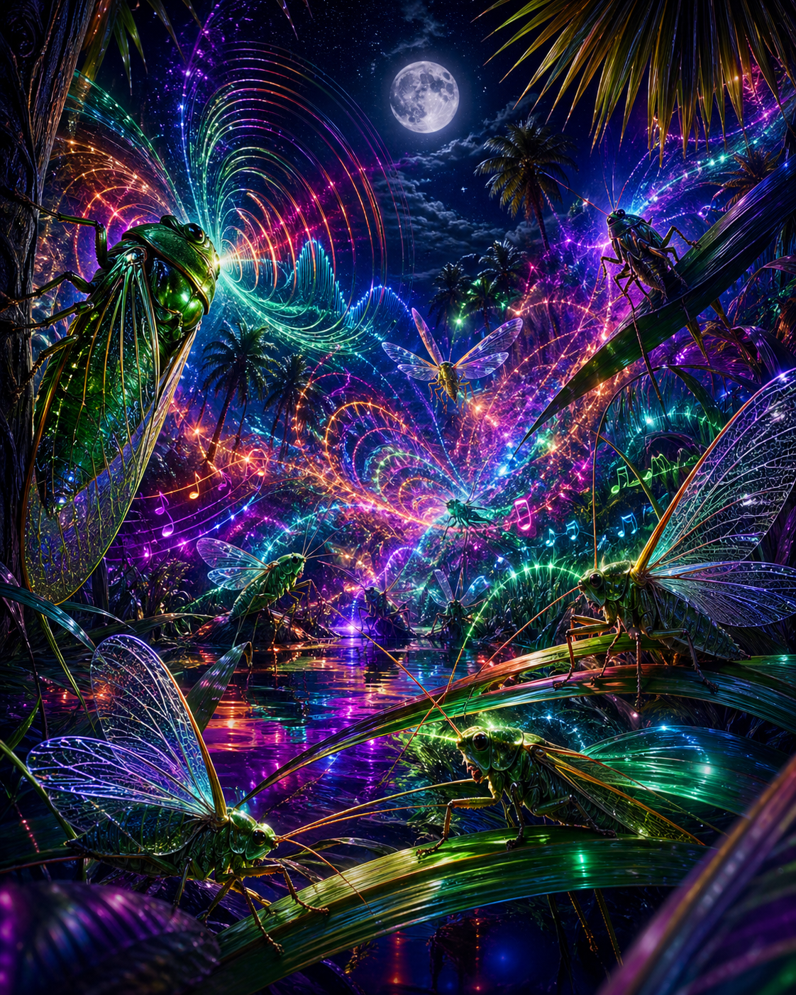 The Secret Soundtrack of a Florida Hardwood Hammock at Night