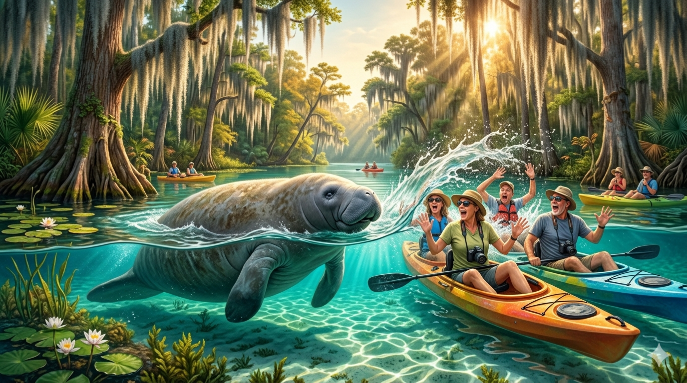 Mischief with Manatees: Gentle Giants Gone Wild