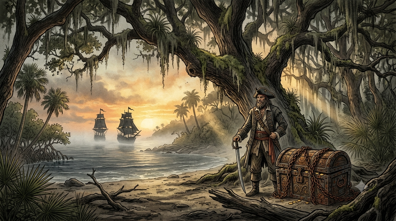 Blackwood's Treasure: Florida's Greatest Pirate Legend