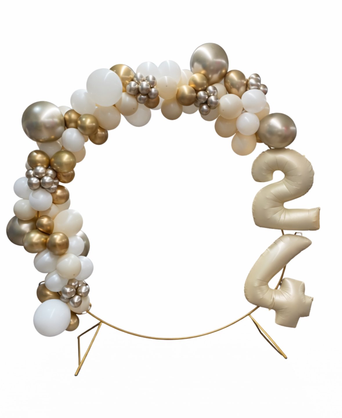 Ivory and Gold Garland Kit