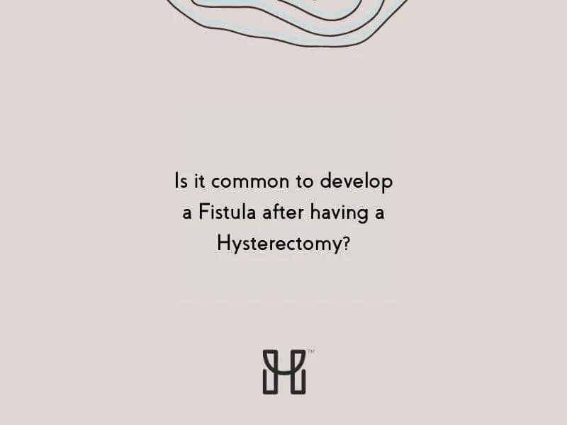 Is it common to develop a fistula after having a Hysterectomy?