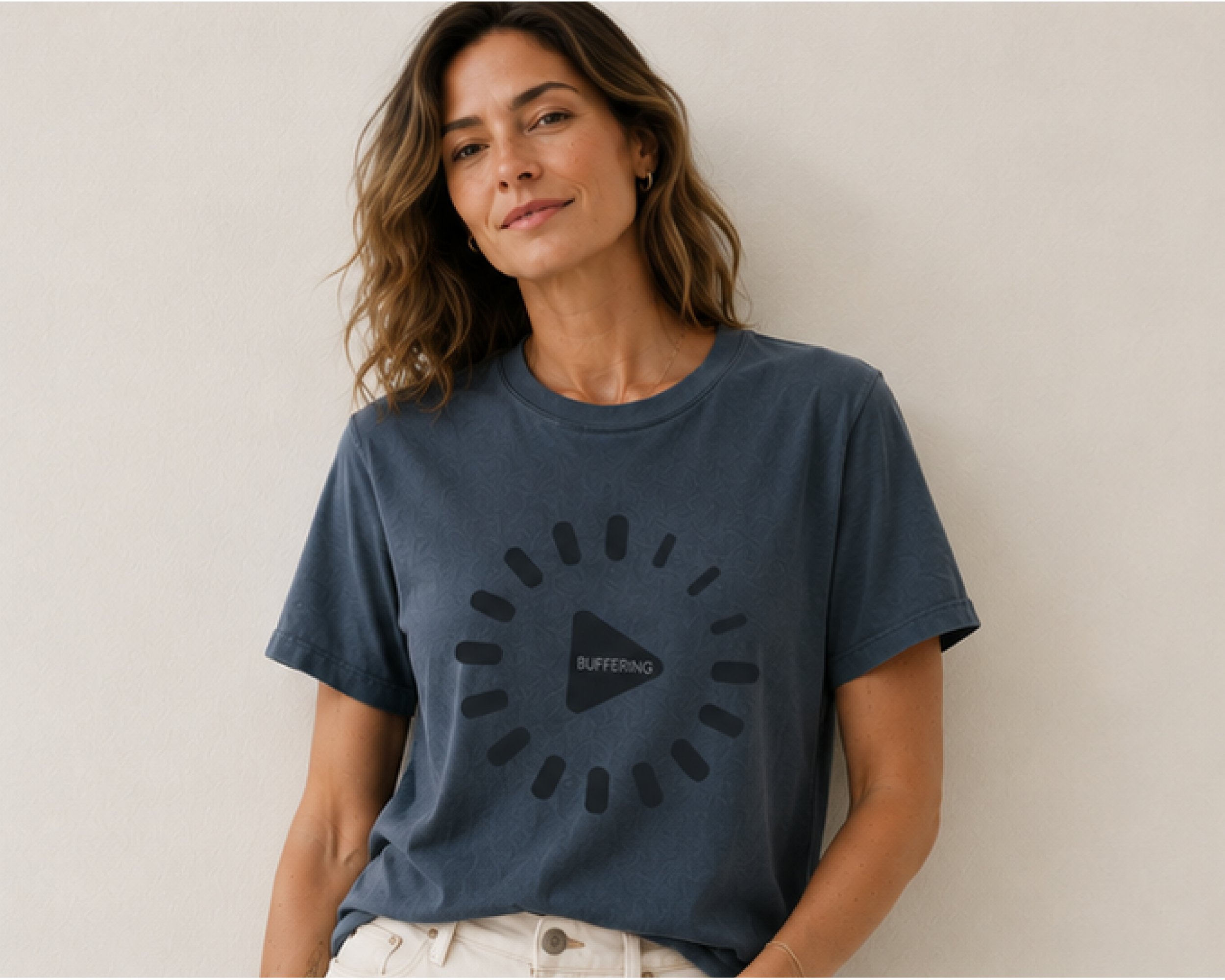 Currently Buffering Boxy Tee