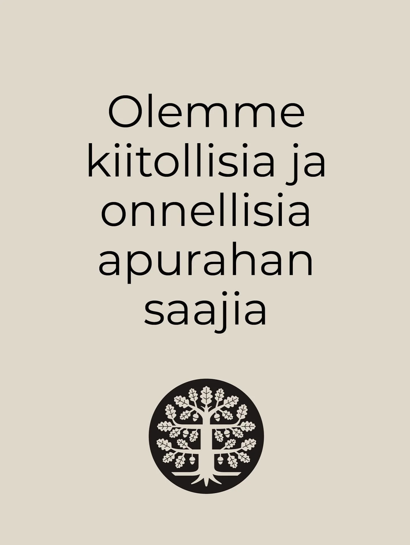 voi alkaa! Keski-Pohjanmaan rahasto tukee hankettamme Ky&ouml;sti Kallion nimikkorahaston kautta. ✨✨

L&auml;mmin kiitos kaikille tukijoille ja tsemppaajille. 🌺💕

Kiitollisina jatkamme puiden tarinan kertomista. 🌳💚

JIHUU ja VAU! 🥳🥳🥳

- Emilia