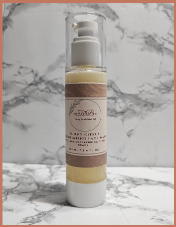 SUNNY CITRUS FACE WASH w/ Salicylic Acid, Orange & Grapefruit
