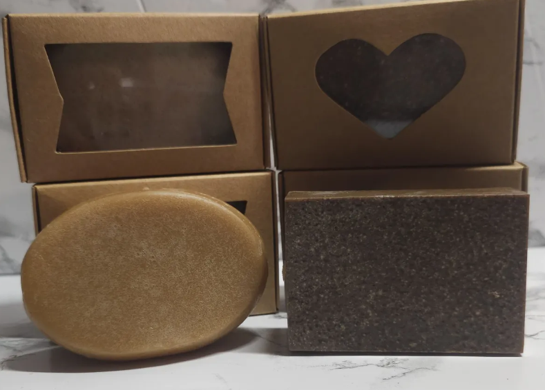 Combo Soapnut Shampoo & Amla Rose Conditioner Bars set