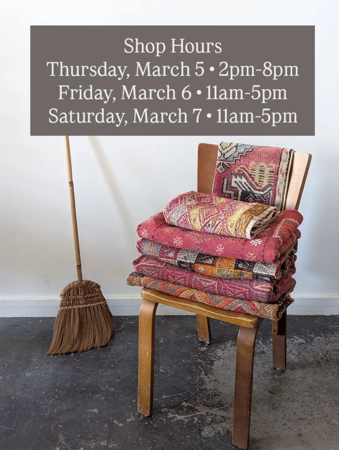 THIS WEEK!
*Please note the updated Thursday hours*
We listened to your feedback and we are going to try opening a little later to accommodate a wider range of schedules 💐