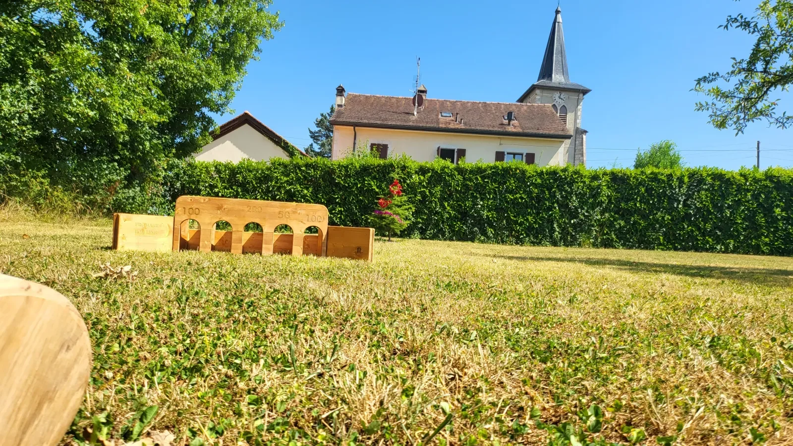jeu bowling pour adultes et enfants en bois