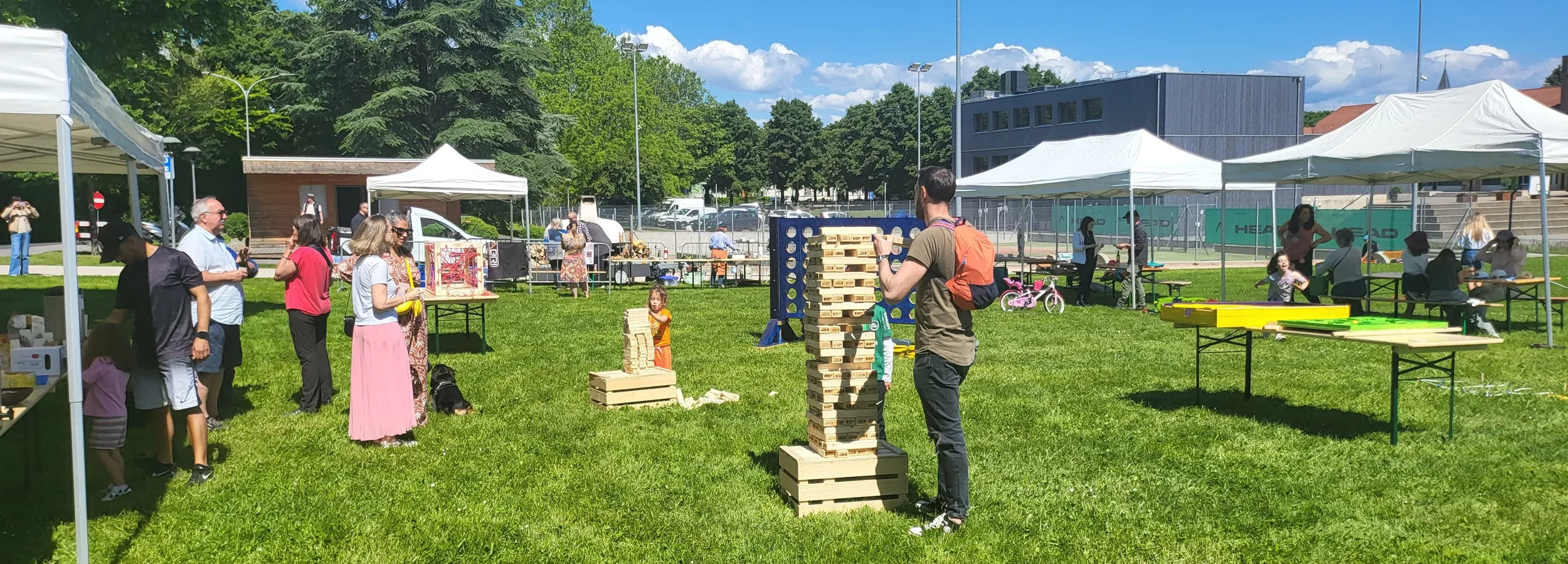 zone de jeux installée par TAK TAK TAK