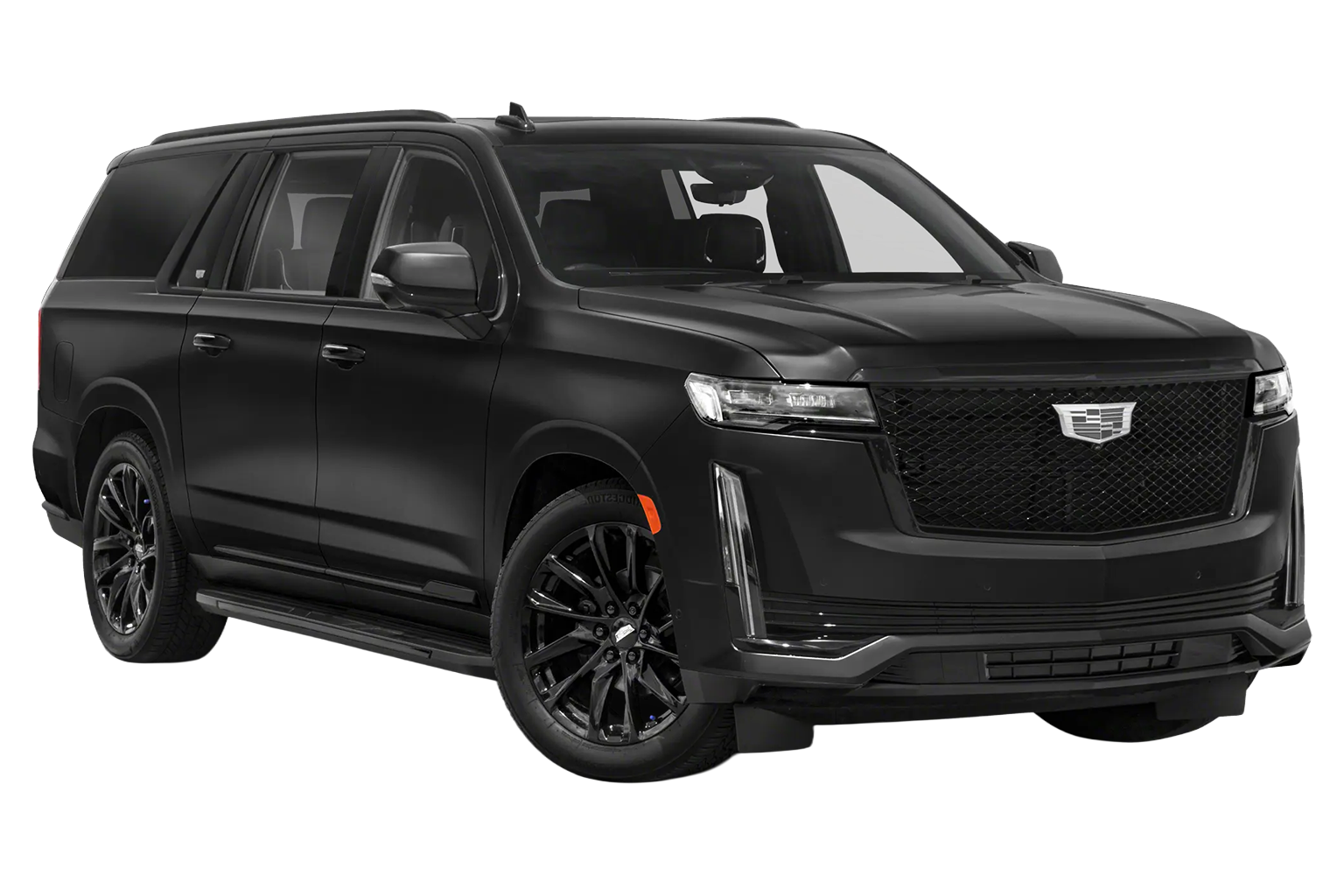 Black Cadillac Escalade Sport luxury SUV with modern styling