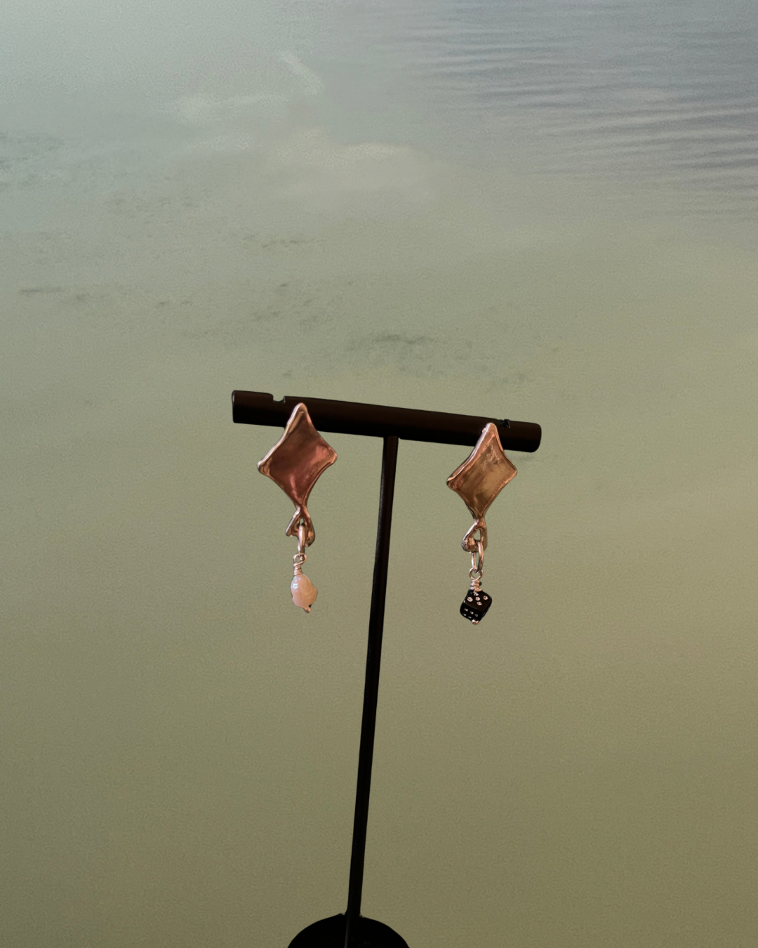 tiptoes earrings