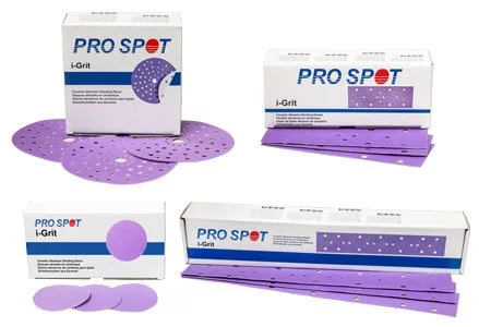 i-grit abrasives for Dustless sander