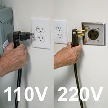 110V or 220V multi-Voltage