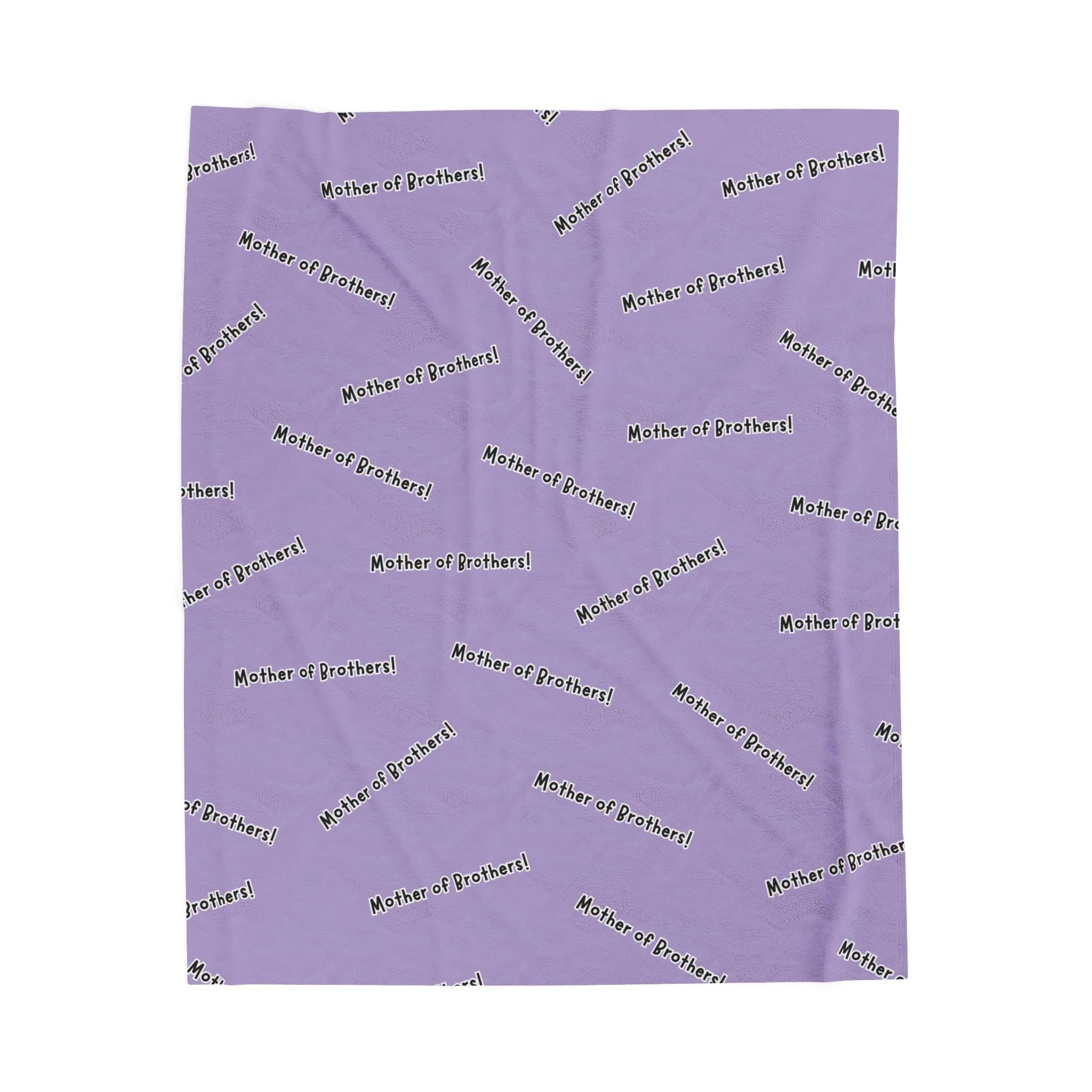 "Mother of Brothers!" Plush Throw Blanket