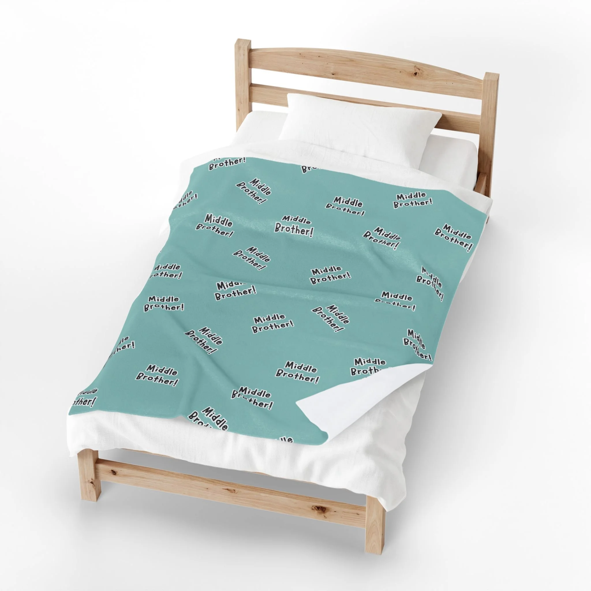 "Middle Brother!" Plush Throw Blanket