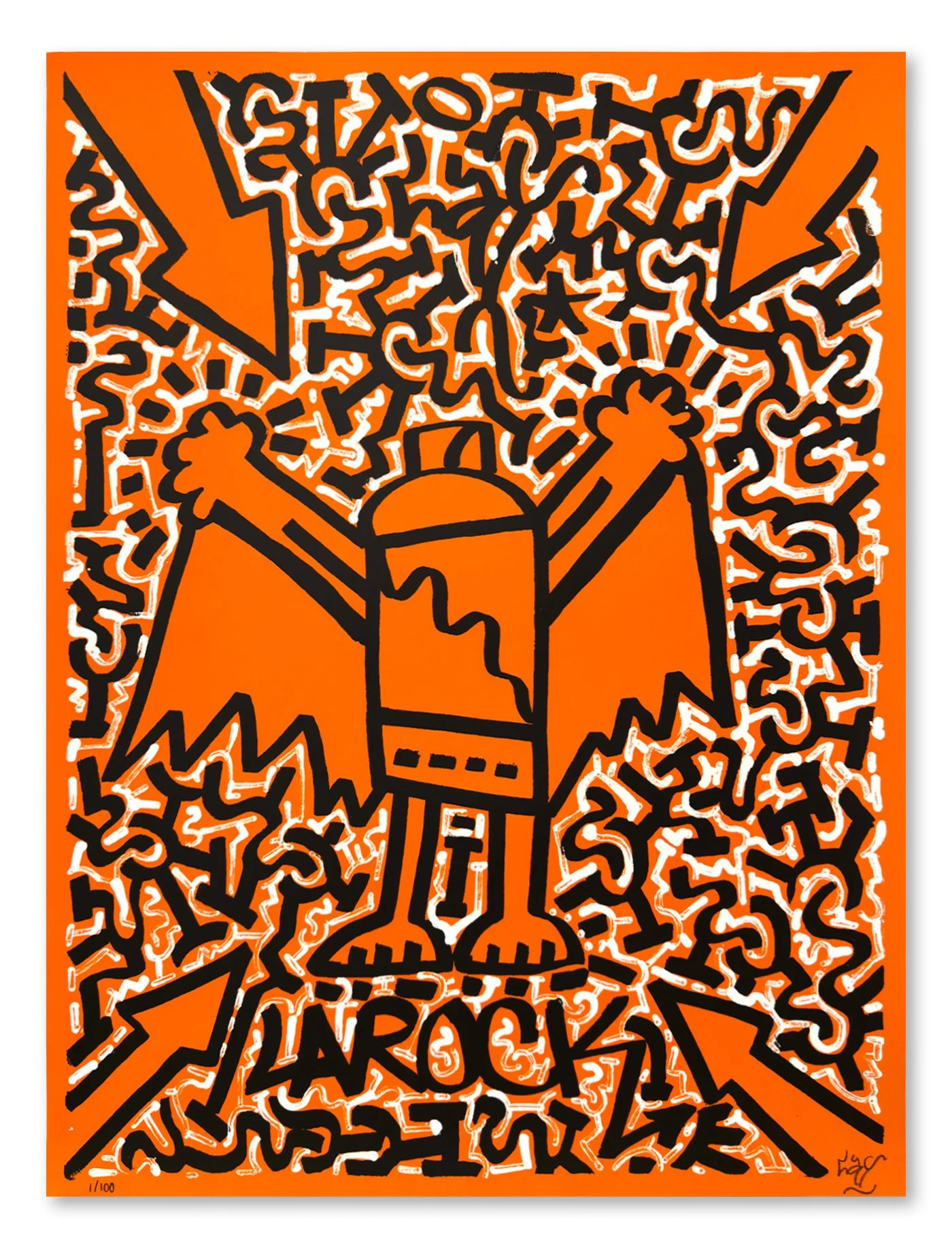 I can't wait to release my new print tomorrow, at 2PM NYC. Are you ready? 

Sign up for my newsletter for first access, and check my website tomorrow for full details 🧡🖤💥 [link in bio]