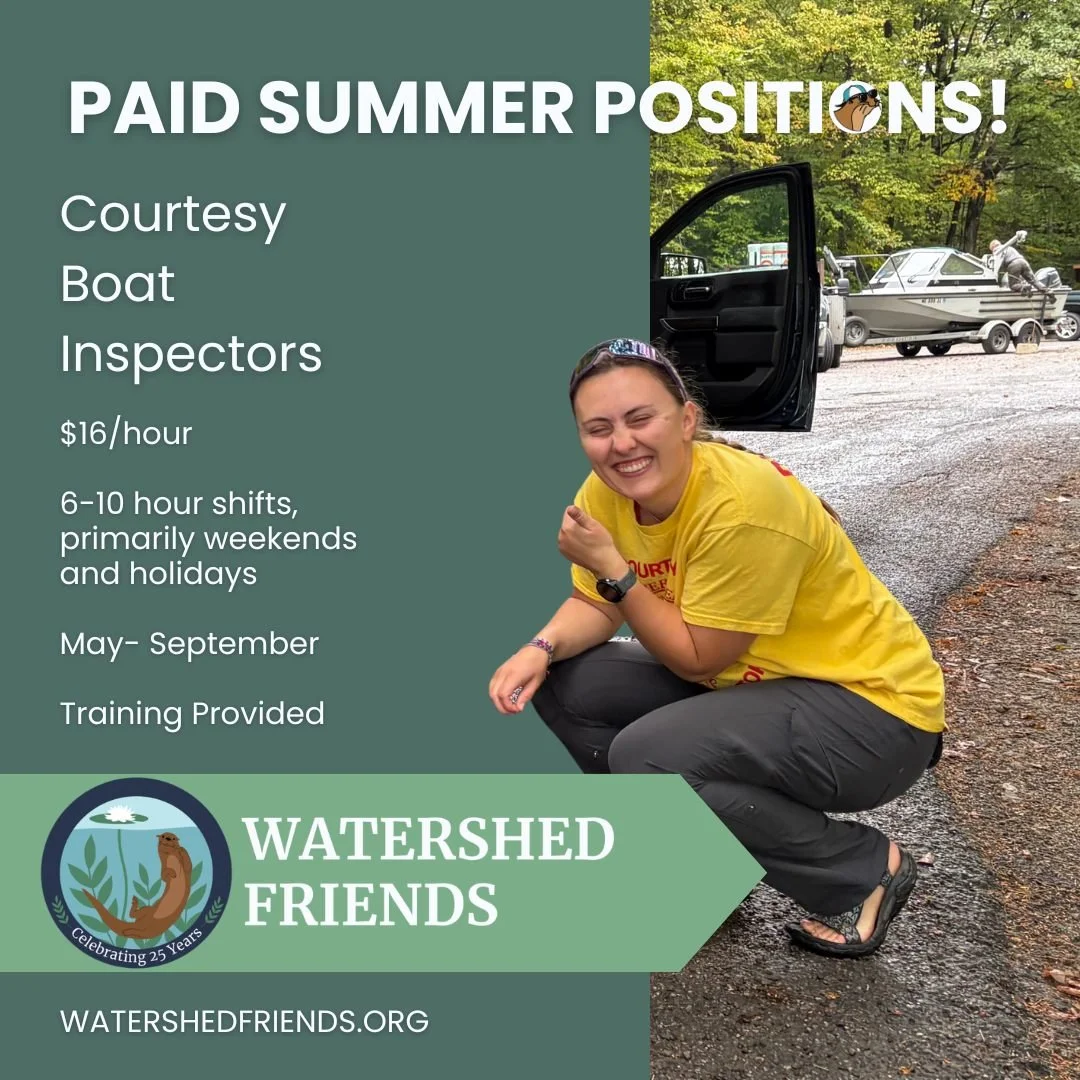 Do you have a passion for the outdoors and an interest in protecting lakes and ponds in the Cobbosseecontee Watershed? If so, the Courtesy Boat Inspector position might be the perfect job for you! 

Check out our website or email caroline@watershedfr