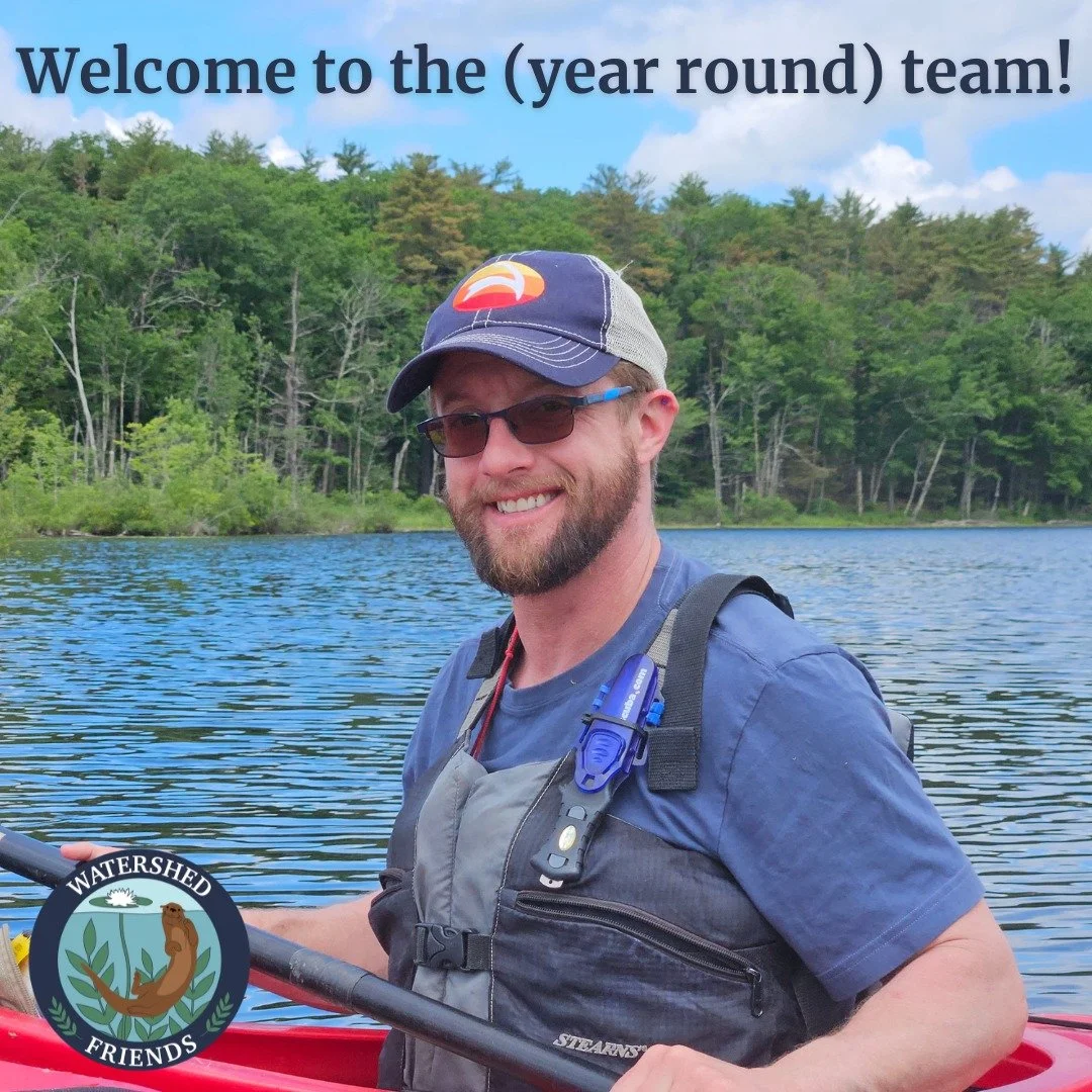 Please give a warm welcome to Em Russell, the newest member of our year-round team! Em started with the Friends in 2022 as a plant survey team member, and has returned in successive seasons with new responsibilities. Now he will be leading AIS survey