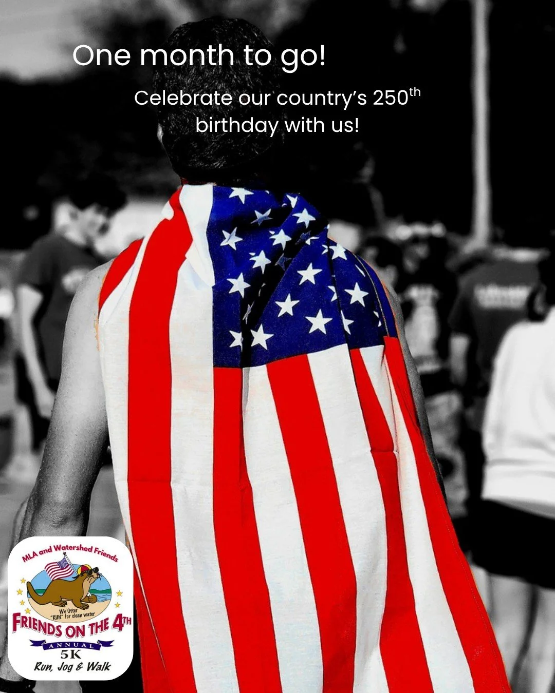 The Friends on the 4th 5k is only a month away! If you haven't already registered, you can now by visiting the link in our bio.

See you at the starting line 🏃&zwj;➡️!
