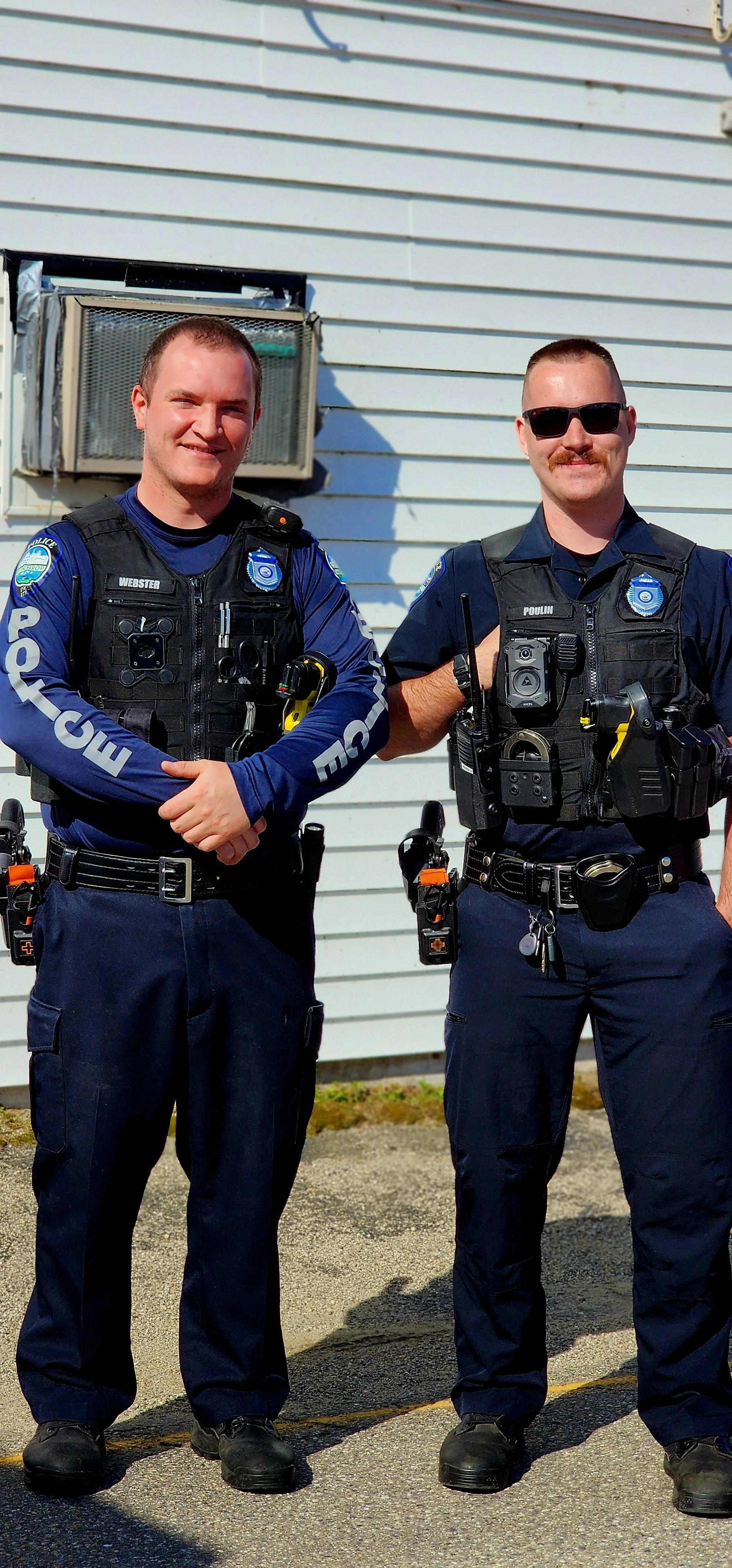 Two police offiers