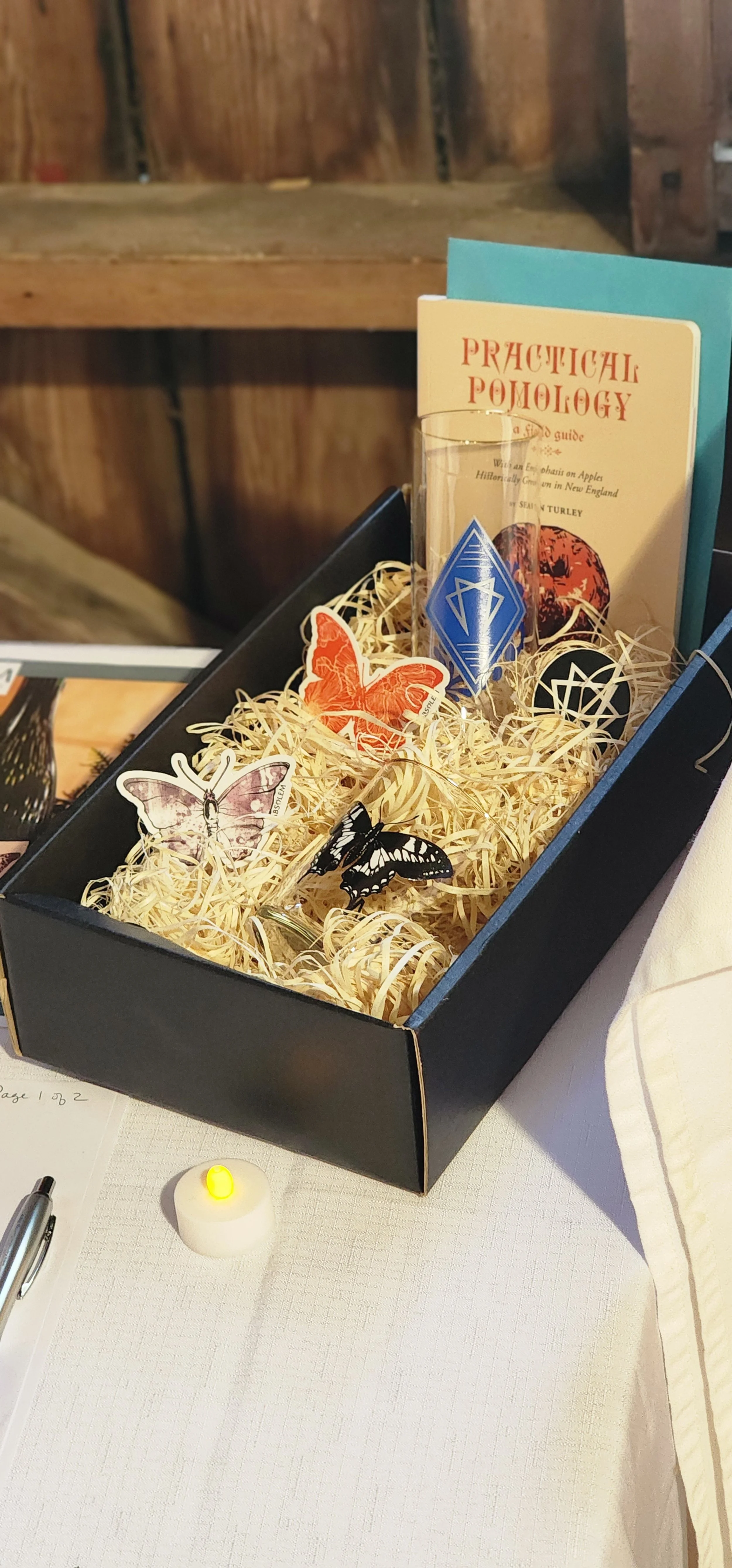 Silent auction item from Absolom Cidery