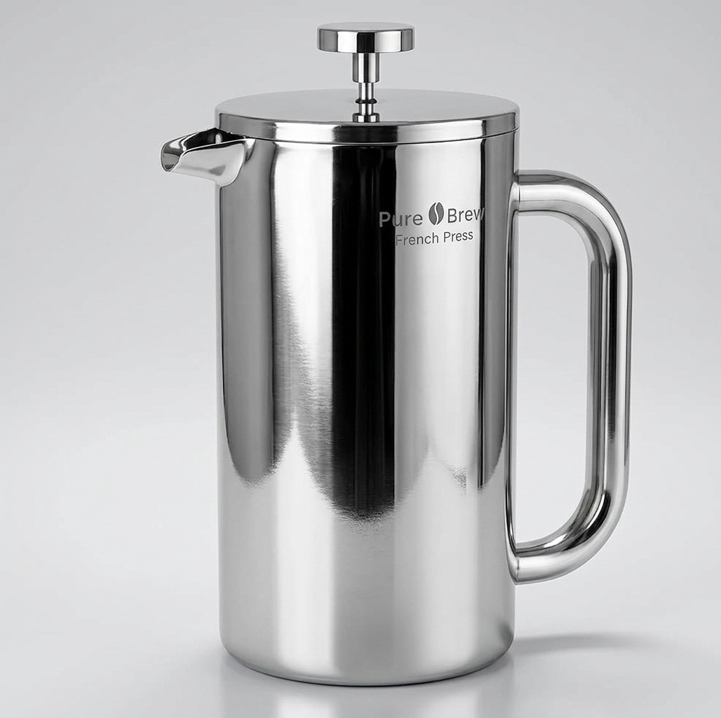 Plastic Free French Coffee Press