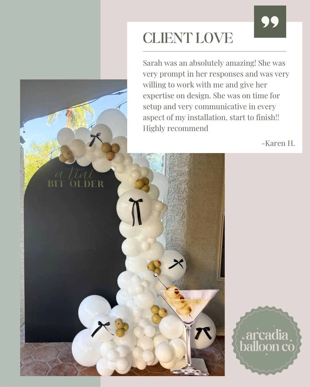 The reviews are in! 😎

From birthday parties to baby showers &amp; beyond, our clients have things to say! We&rsquo;re reliable, communicate every step of the way, and bring your vision to life. 

Summer dates are open, tap the link in bio to book y