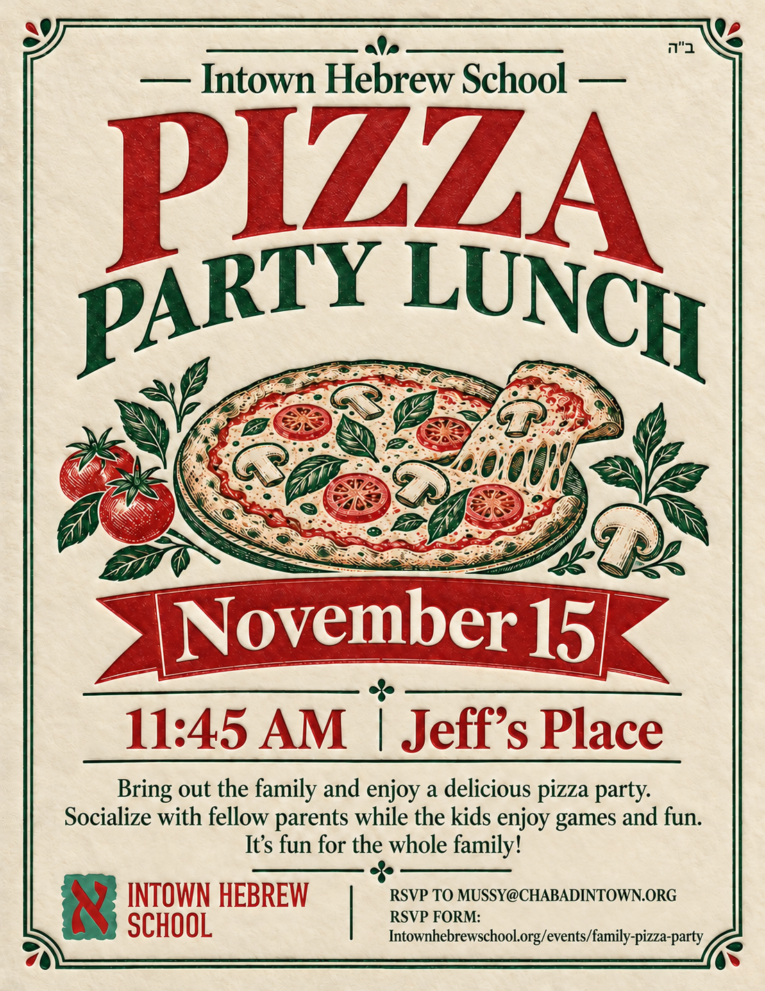 Family Pizza Party