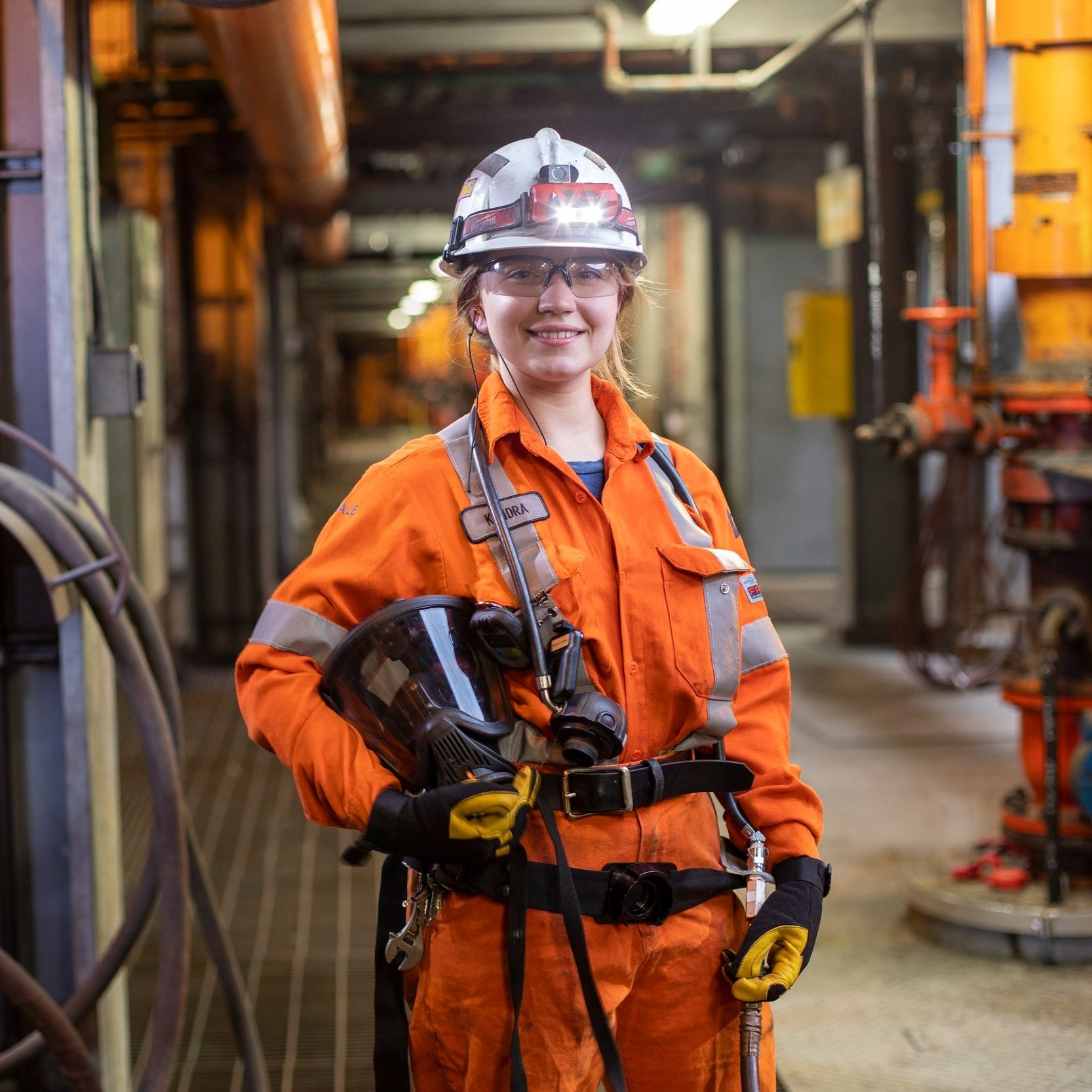 A Petite Millwright With Big Skills