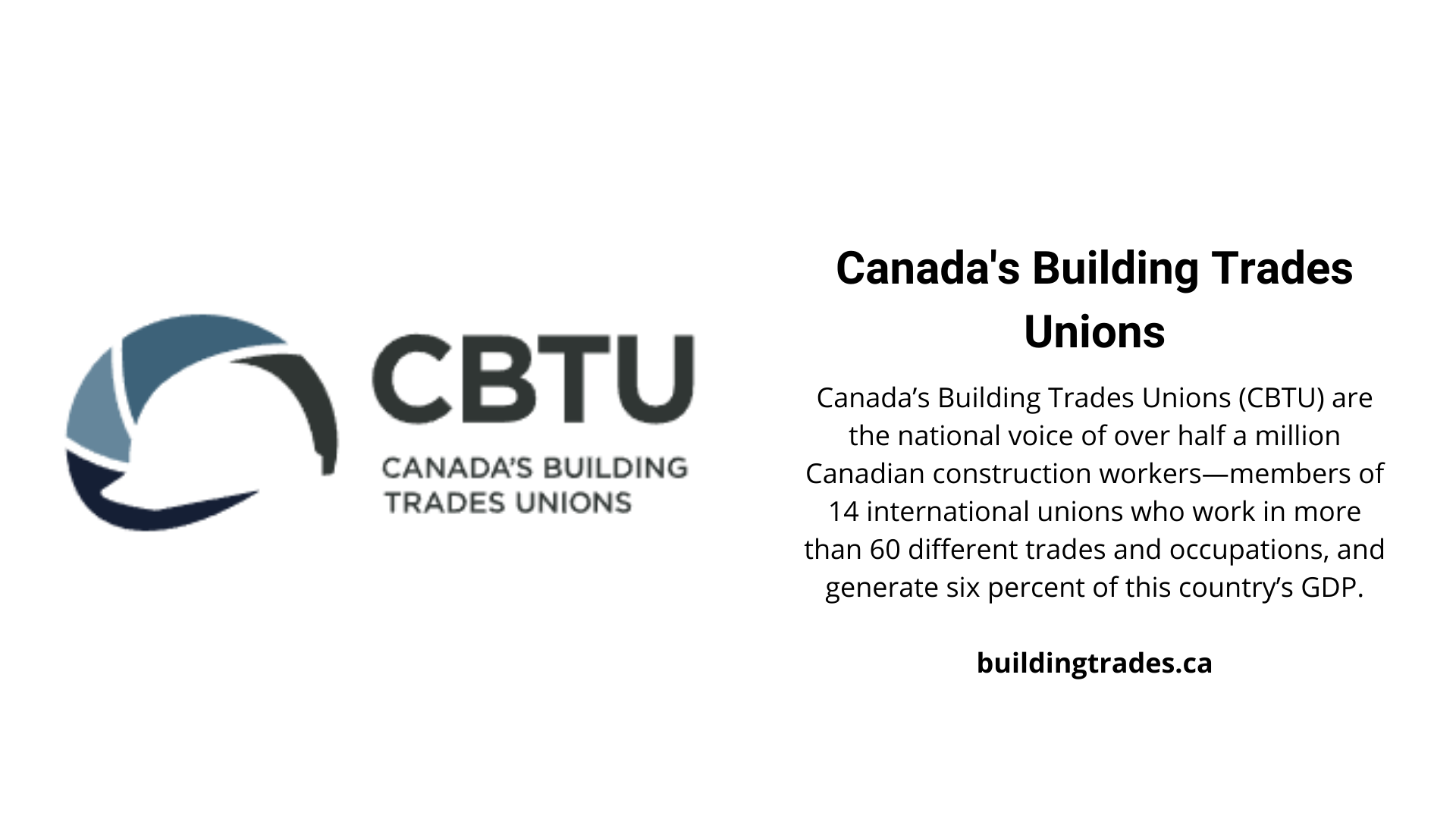 Canada's Building Trades Unions (Copy)