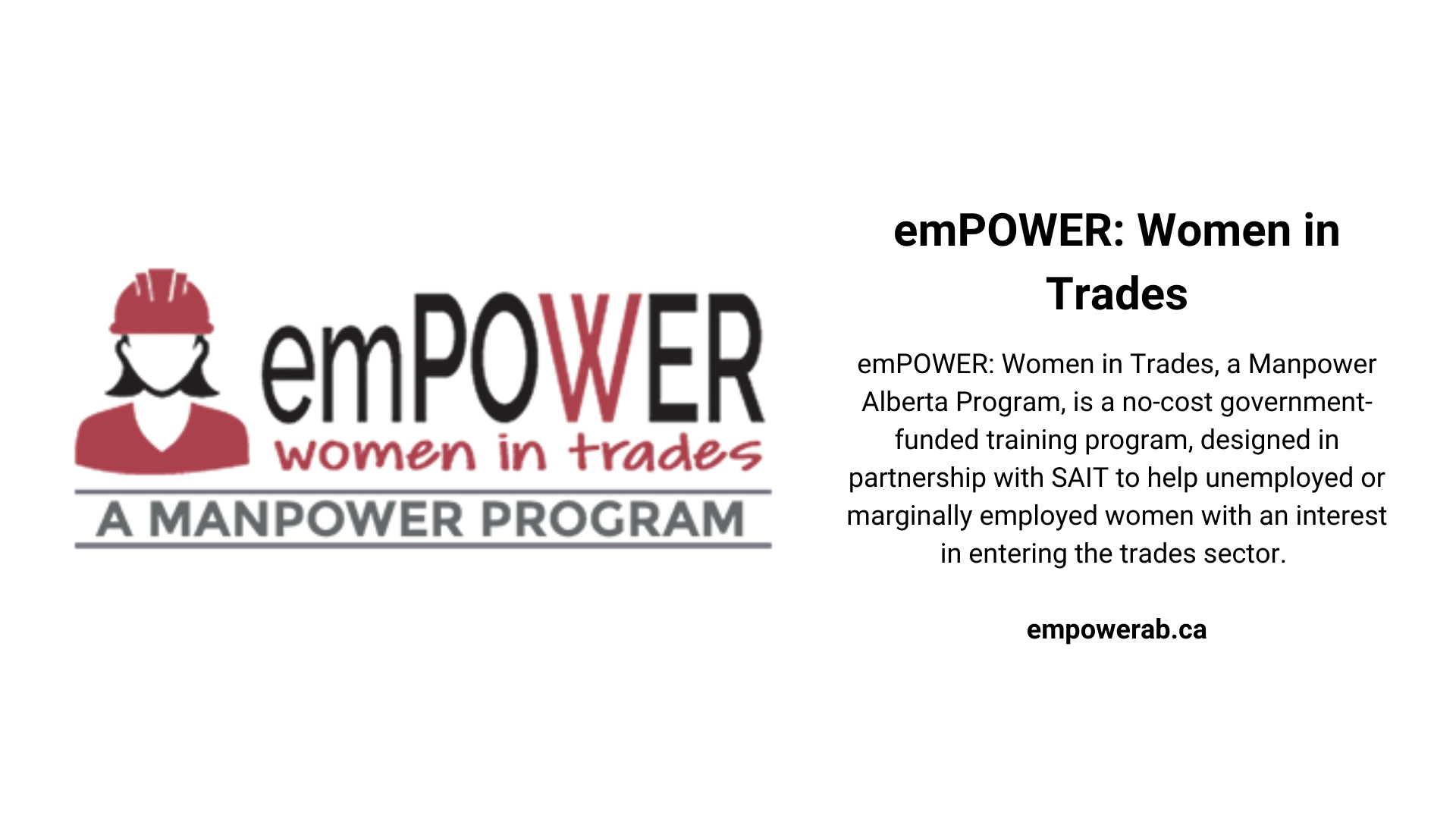 emPOWER Women in Trades  (Copy)