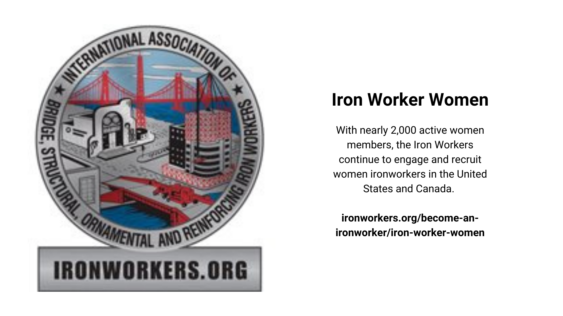 Iron Worker Women  (Copy)