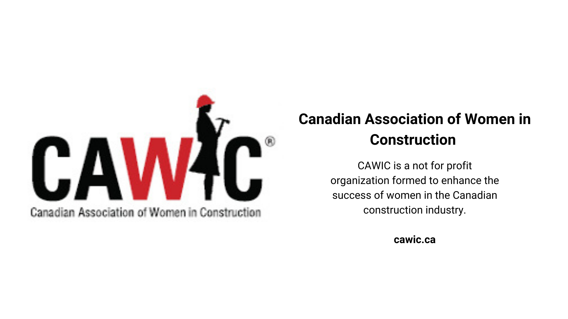 The Canadian Association of Women in Construction  (Copy)