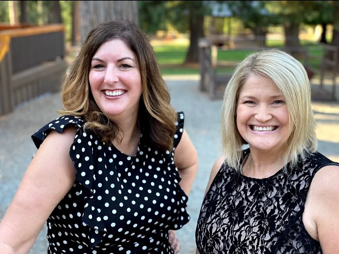 Suzanne and Cathy Mader