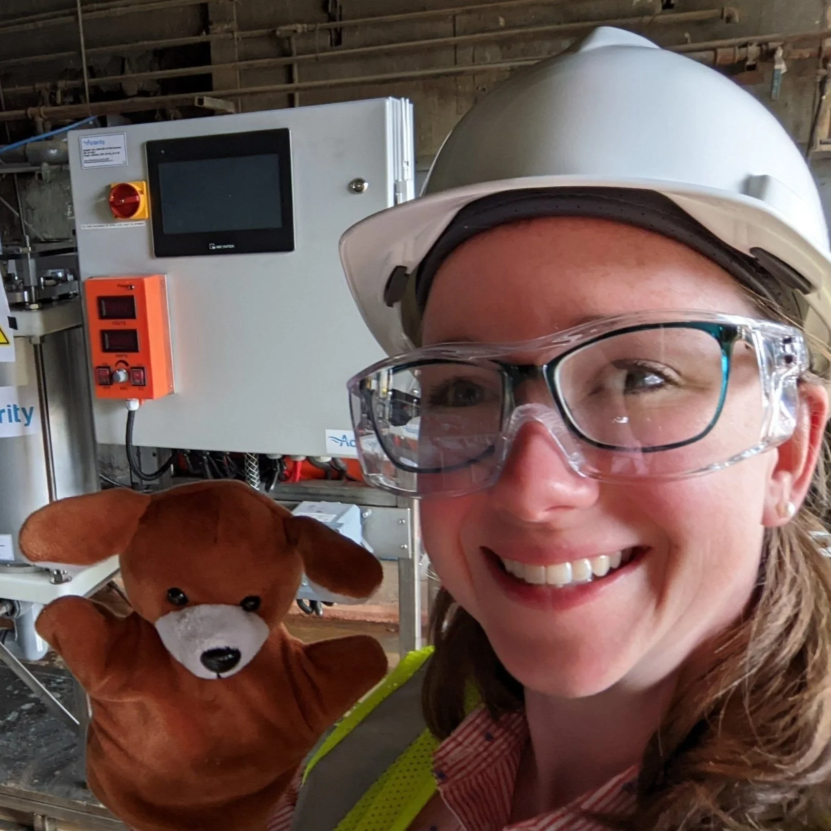 Mom Boss (and Teddy) Take on the World's Strongest Chemical Bond