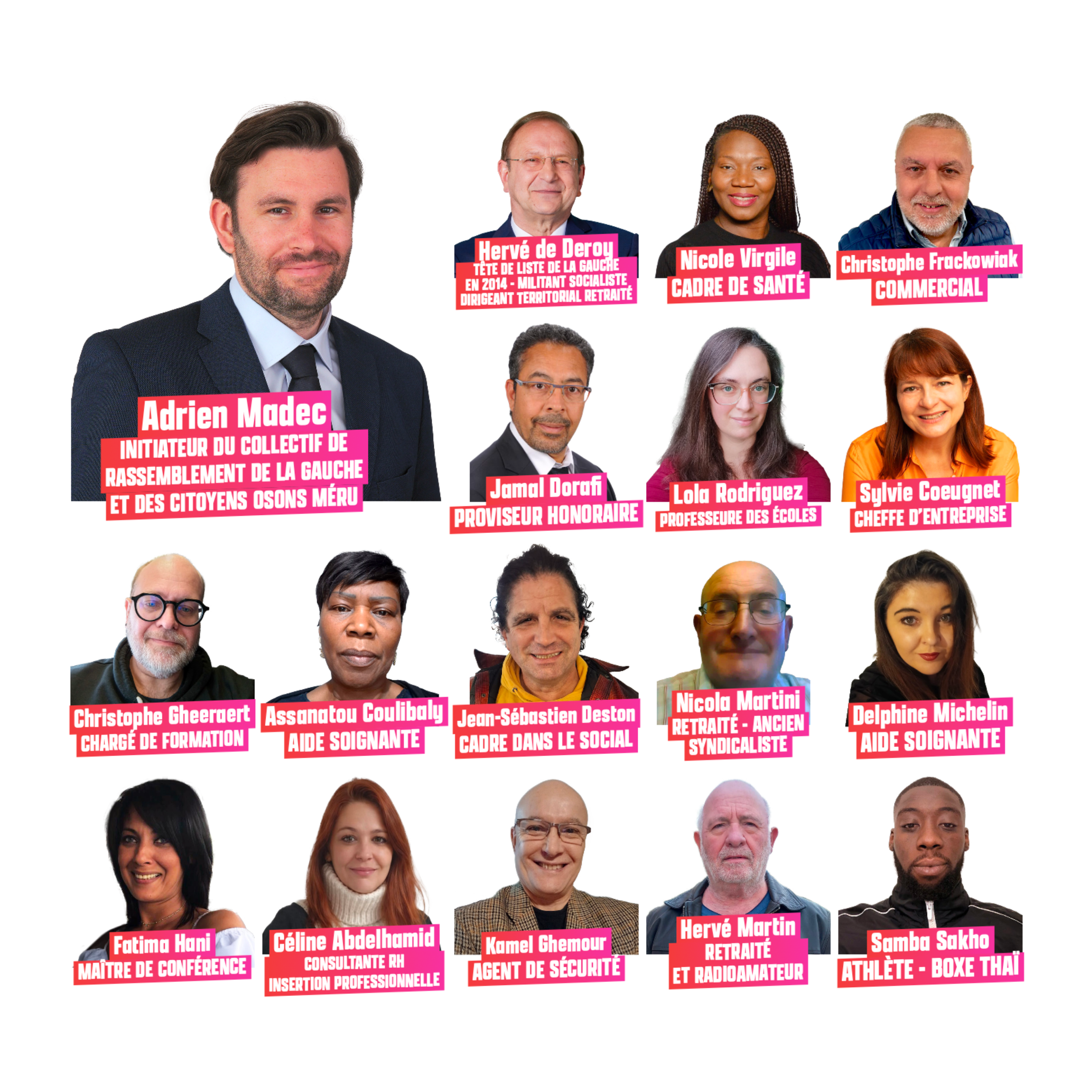 Collectif Osons Méru avec Adrien Madec