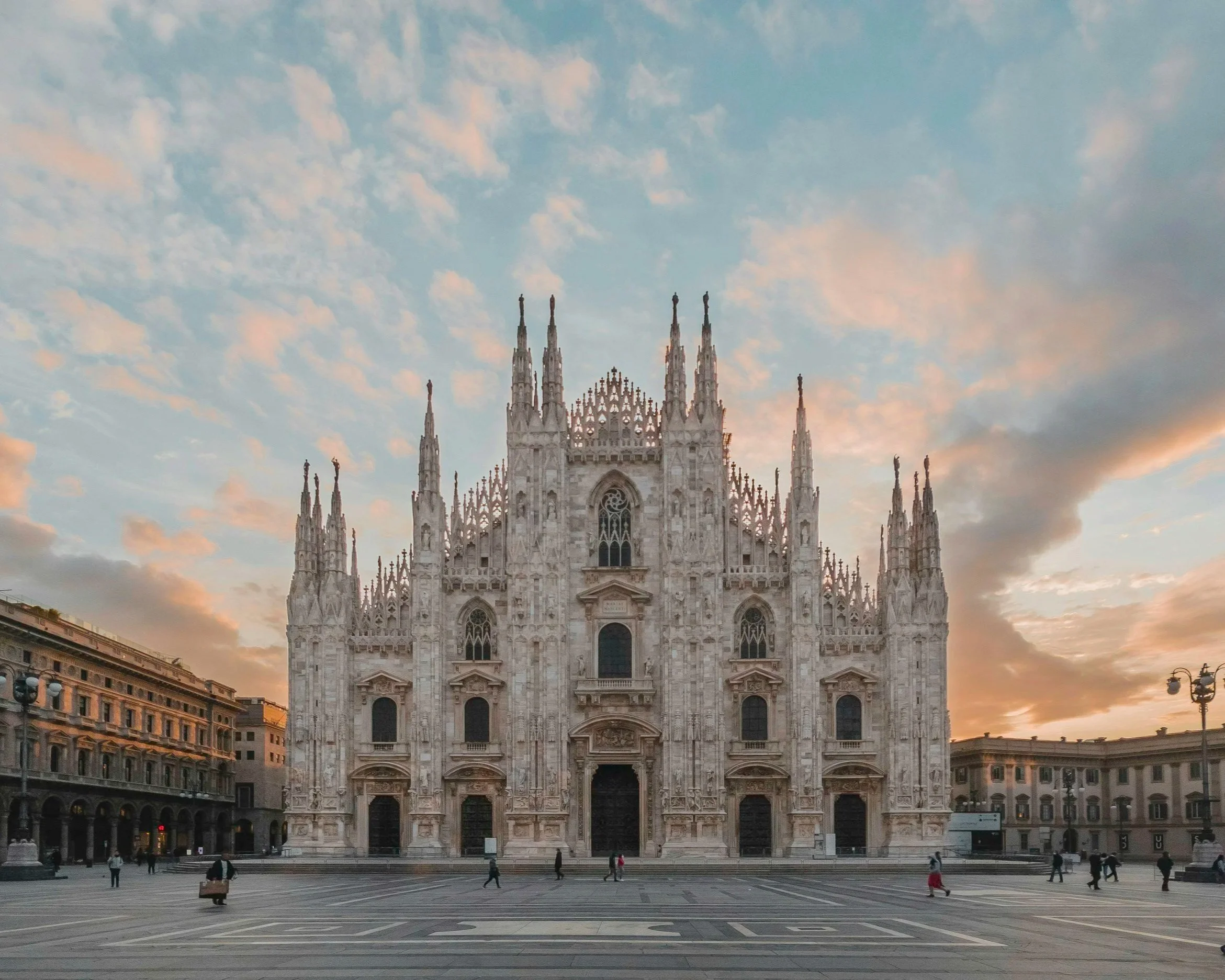 Milan | 
See the Duomo, The Last Supper, and enjoy shopping, dining, and nightlife. Base for the wedding and easy transport hub.