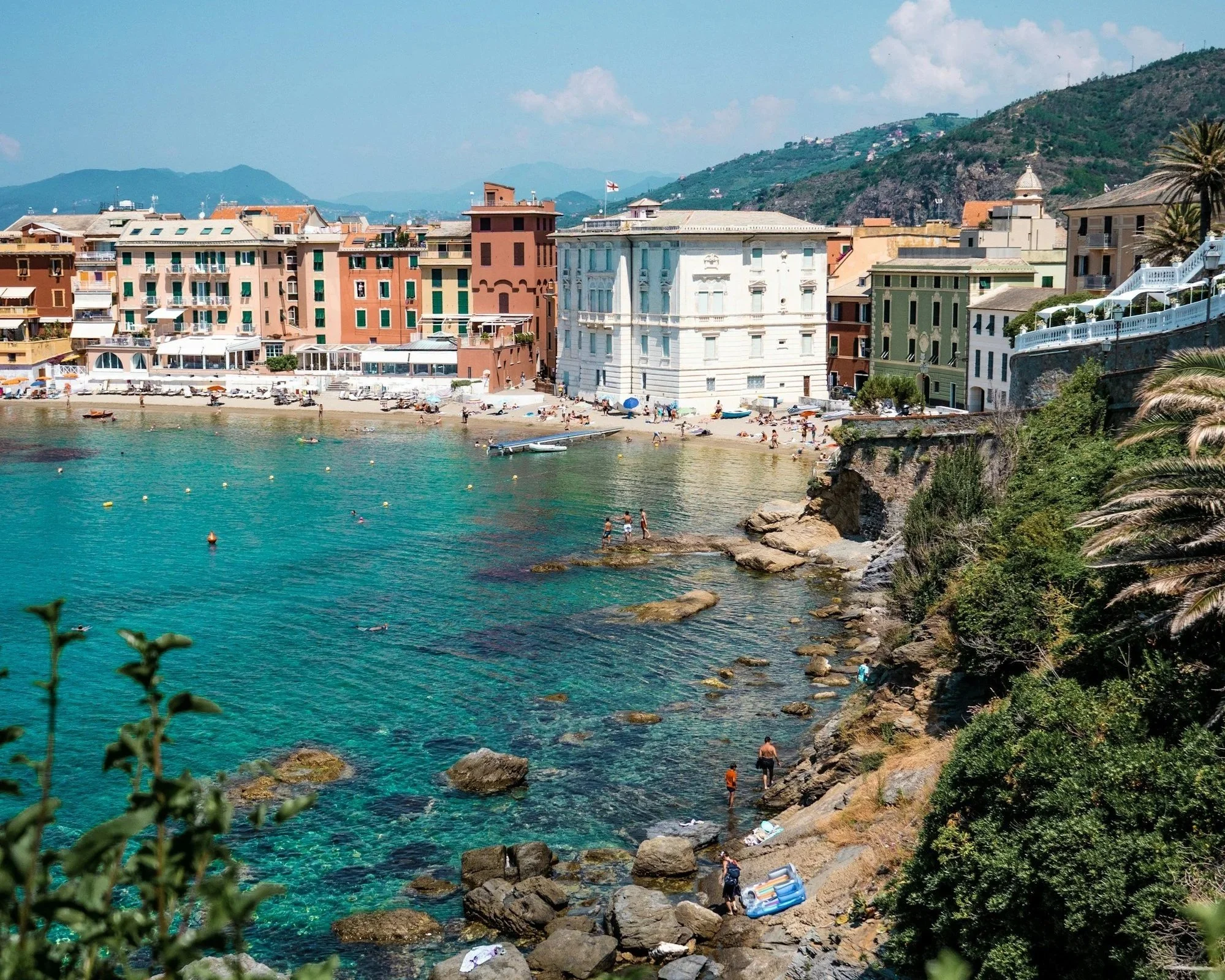 Genoa | 
Walk Europe’s largest medieval old town and visit the historic port and aquarium. About 1.5 hours by train.