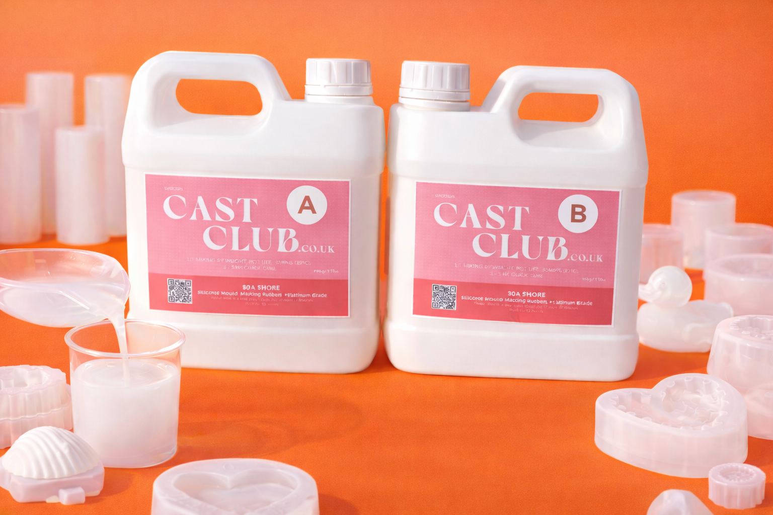 What is platinum-cured RTV-2 silicone rubber