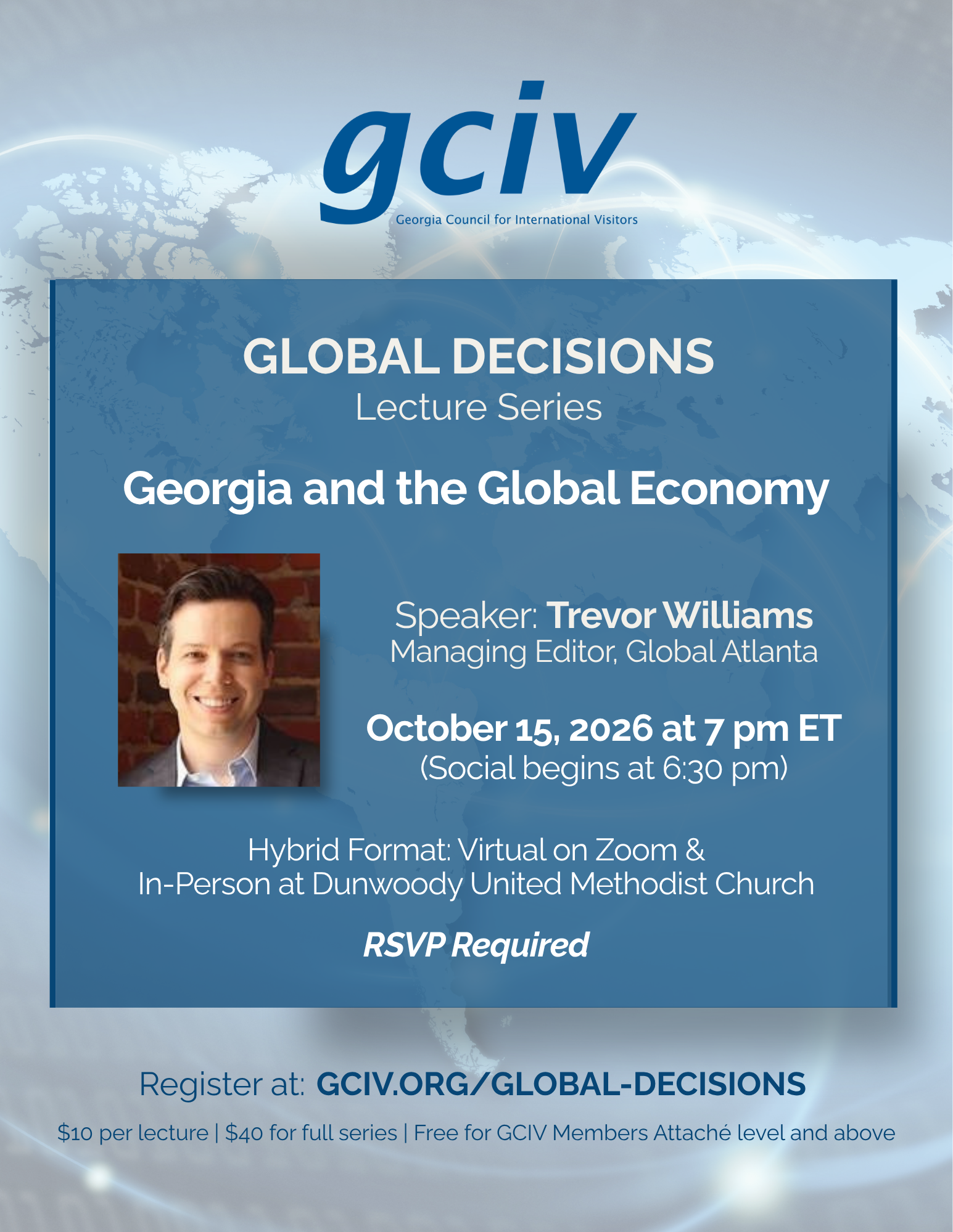 GCIV Global Decisions Lecture Series: Georgia and the Global Economy